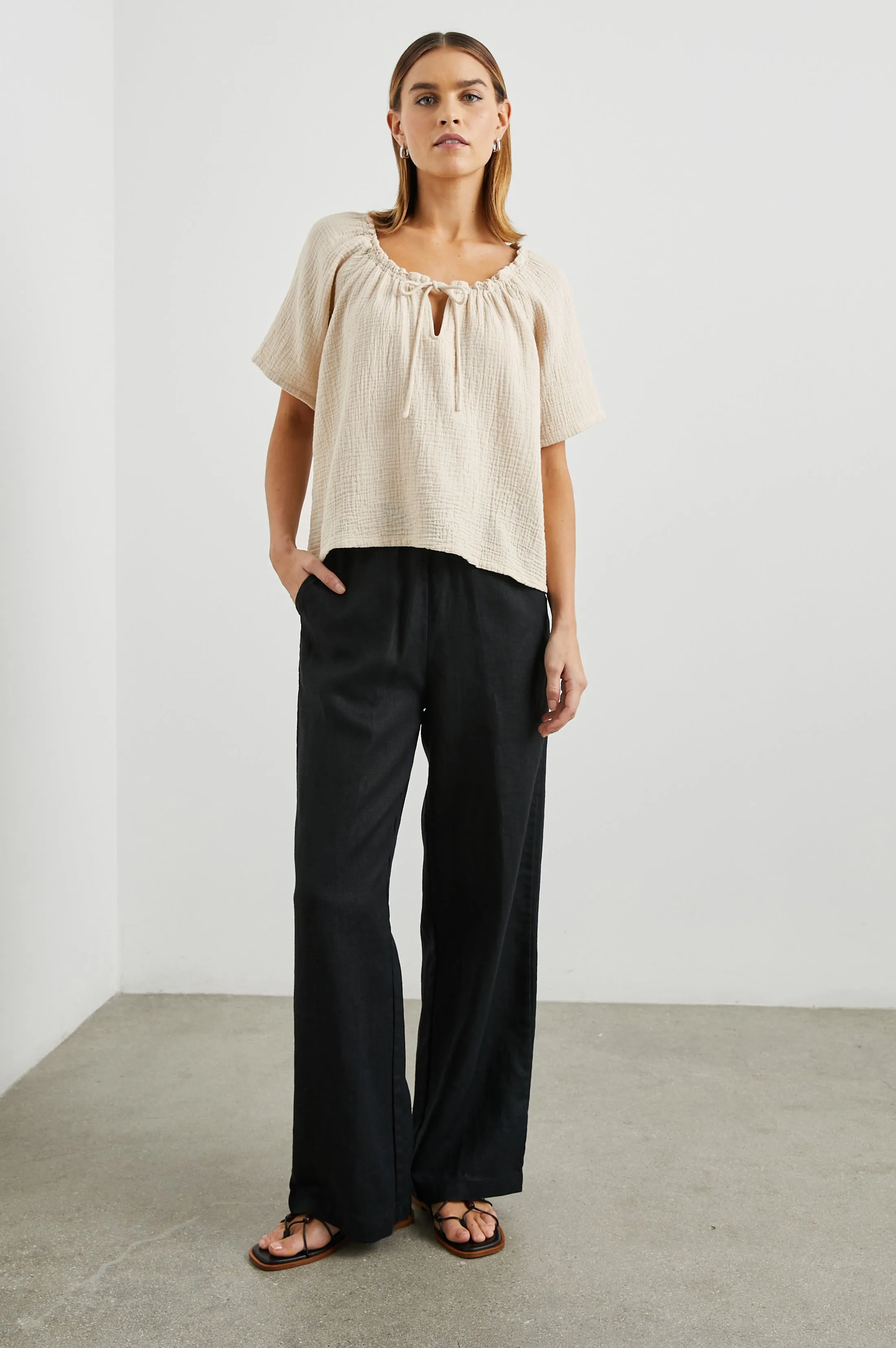 JUDITH TOP - FLAX sold by Rails product image thumbnail 3