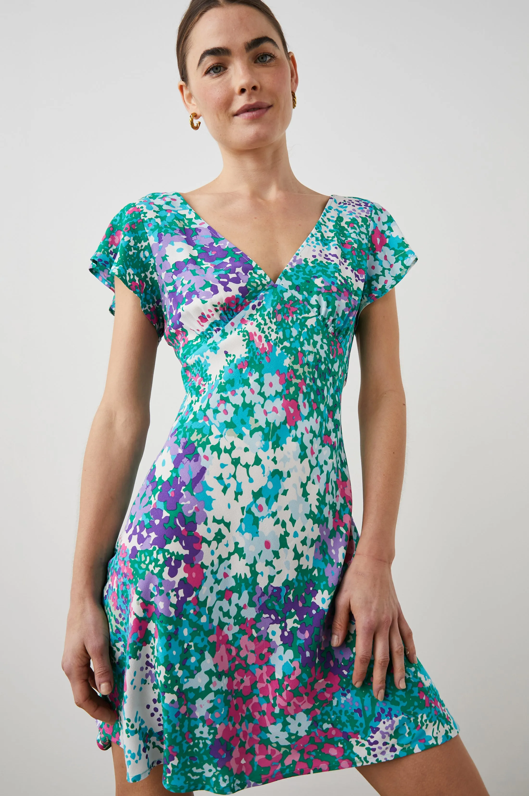 GIGI DRESS - GARDENIA FLORAL sold by Rails