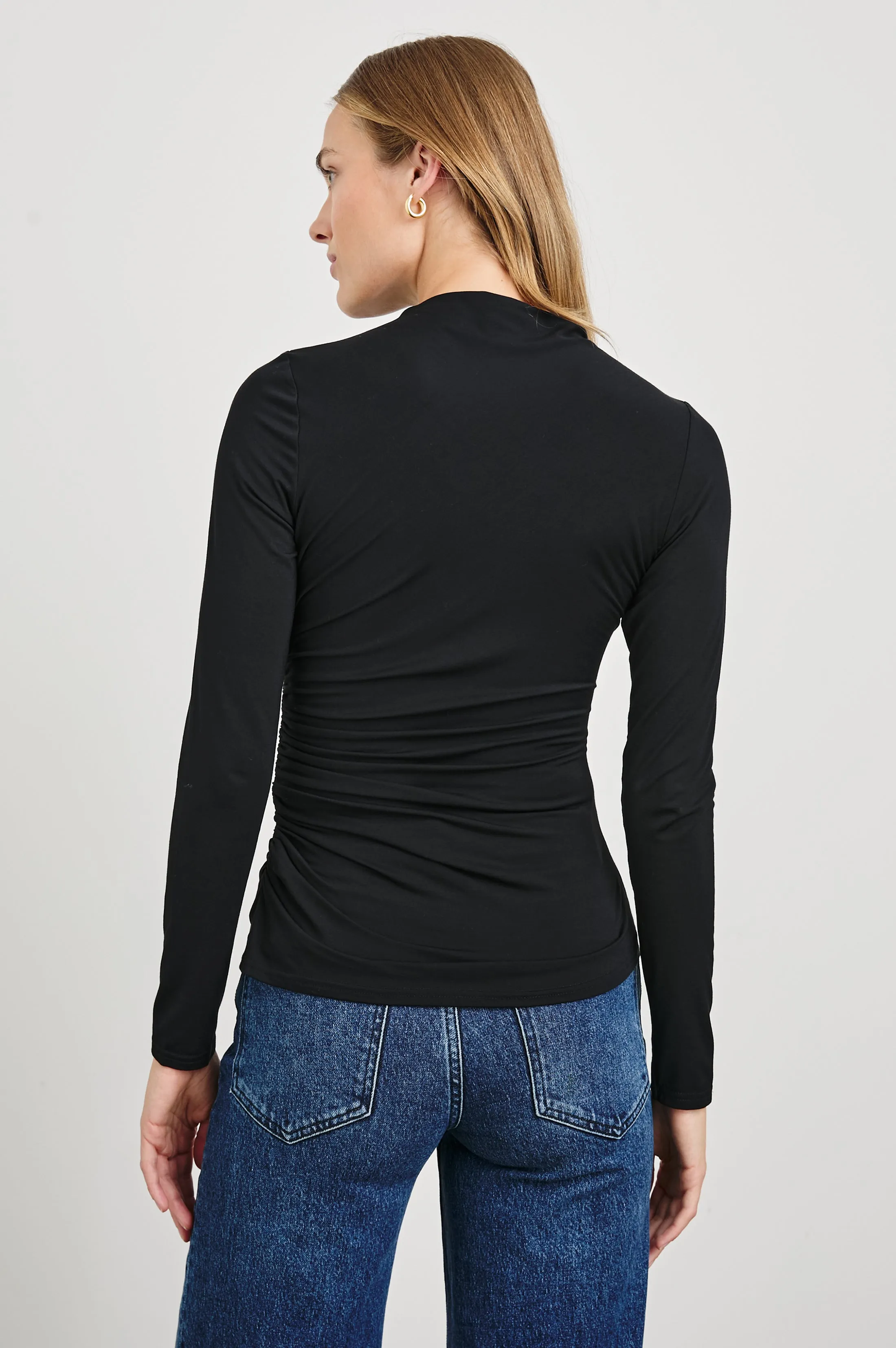 JOELLE TOP - BLACK ONYX sold by Rails product image thumbnail 4