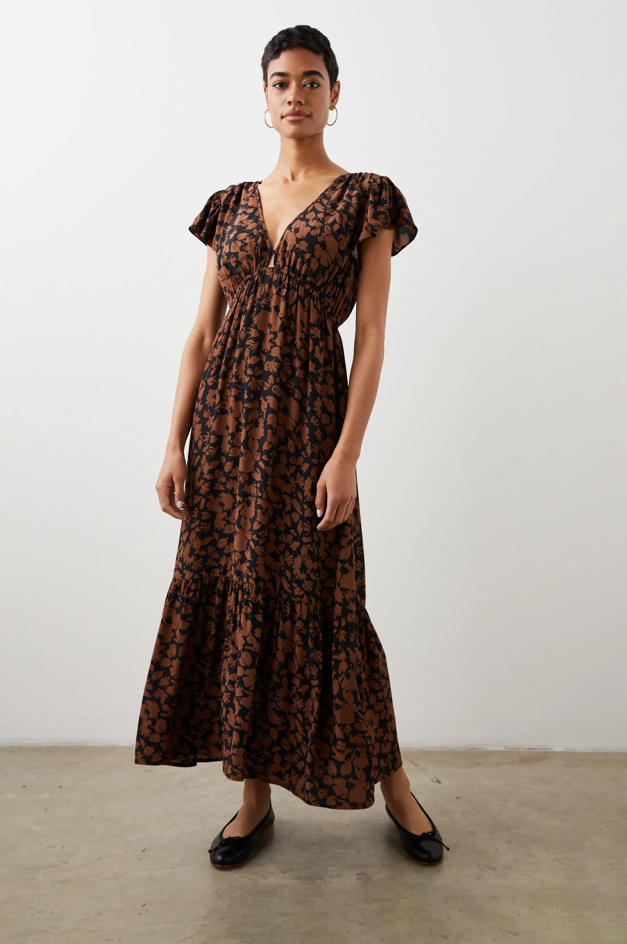 TINA DRESS - GARDEN SILHOUETTE sold by Rails