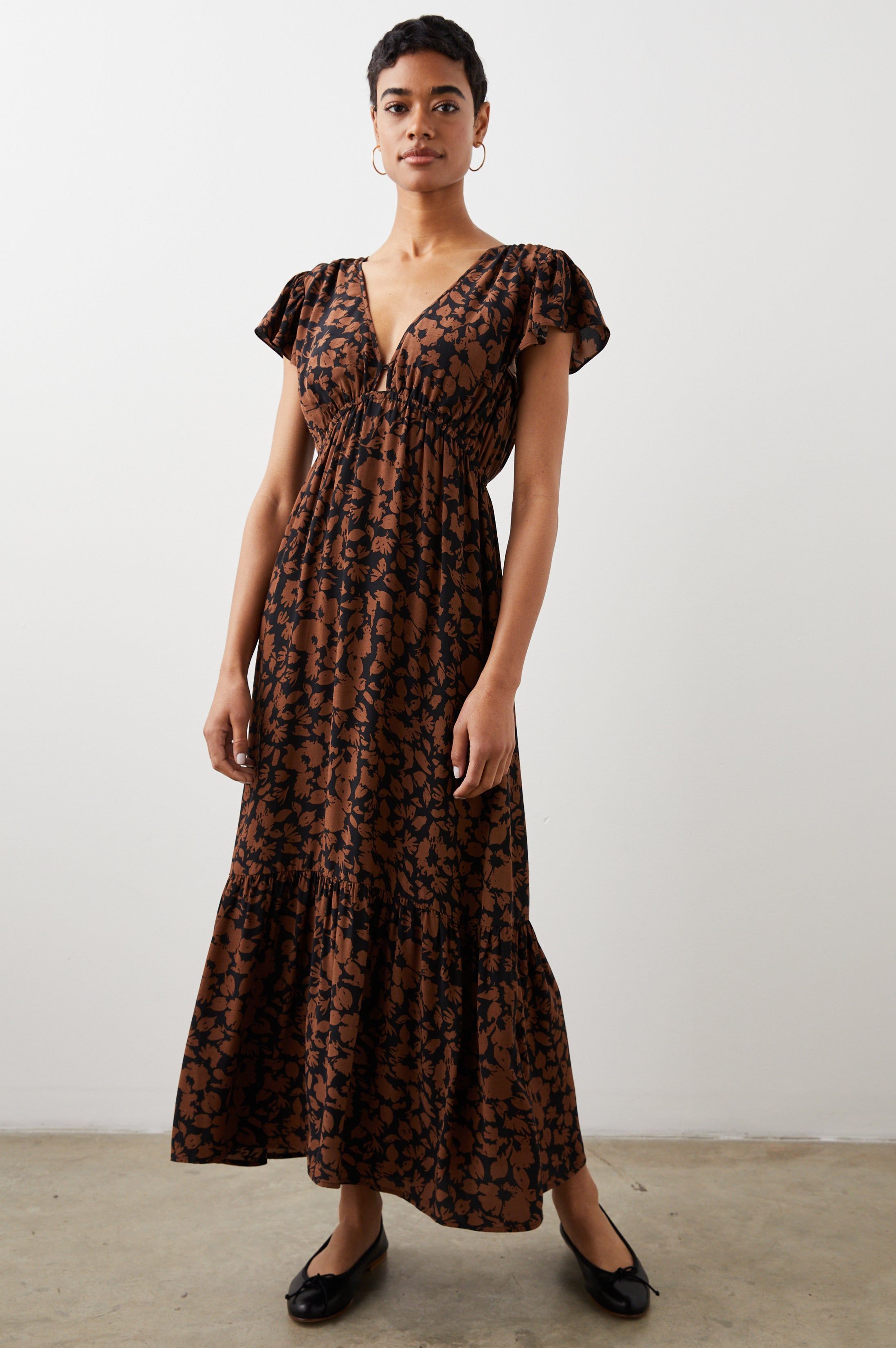 TINA DRESS - GARDEN SILHOUETTE sold by Rails