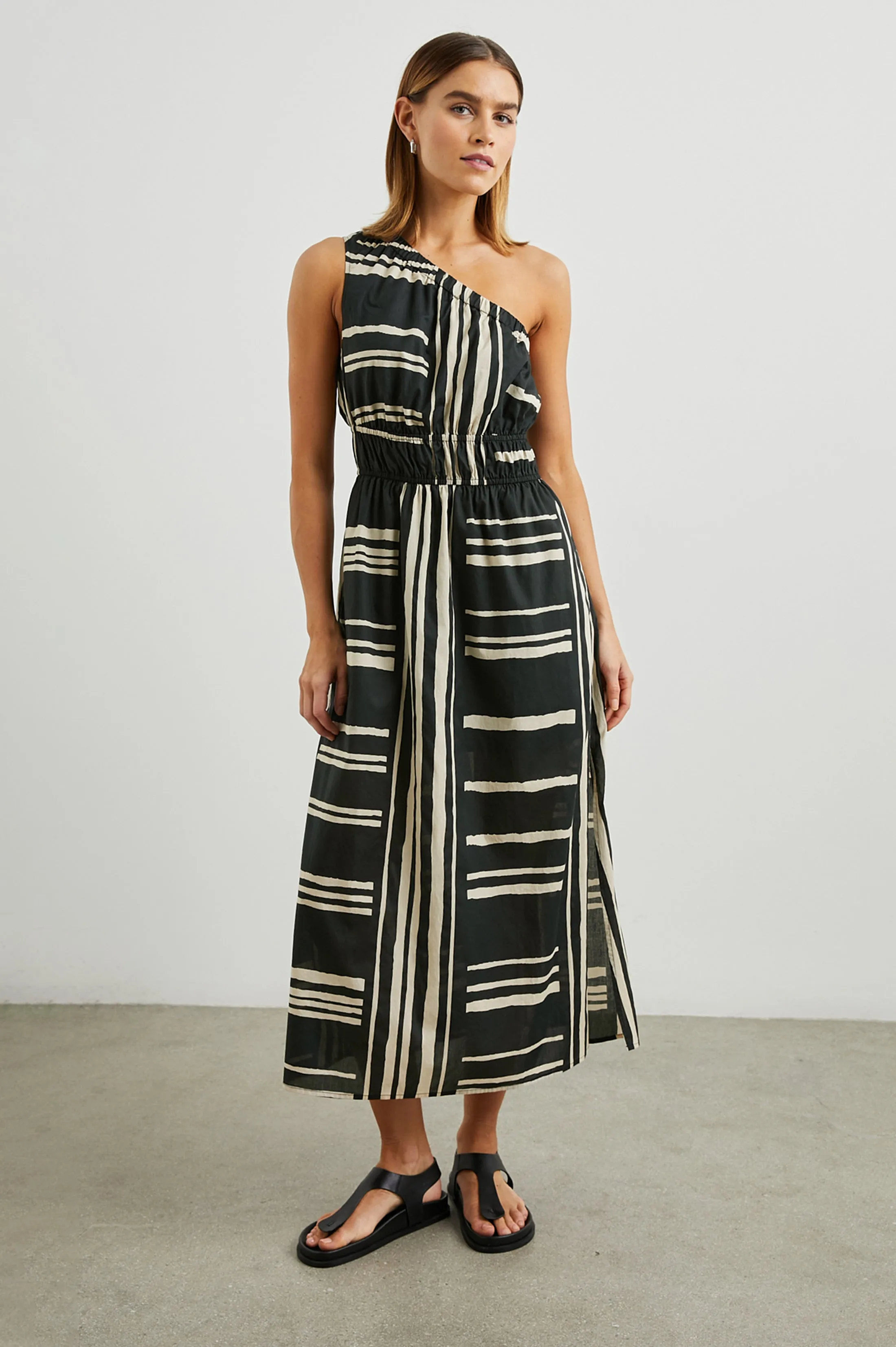 SELANI DRESS - ISLAND STRIPE sold by Rails