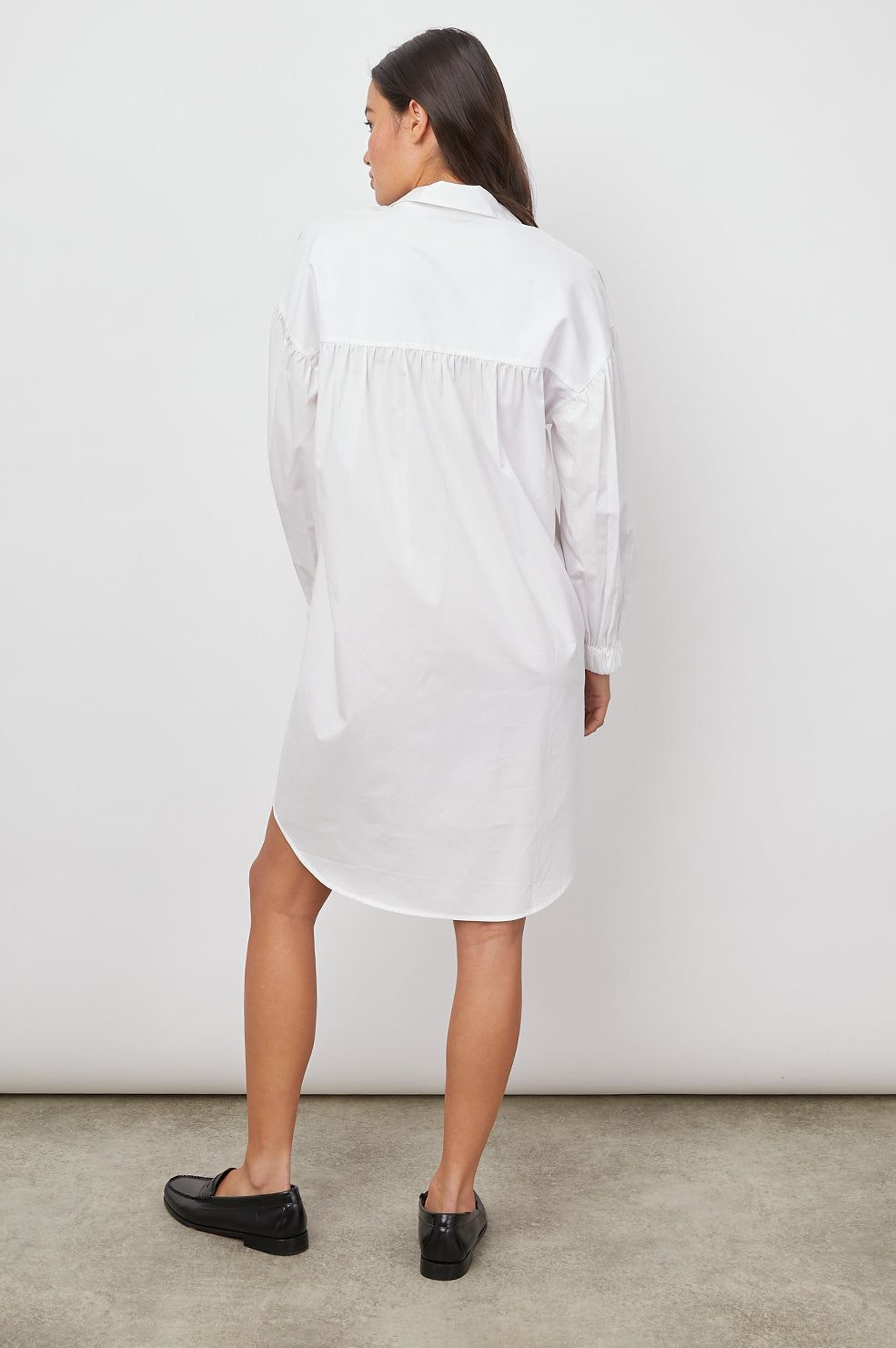 PARSON DRESS - WHITE sold by Rails product image thumbnail 4