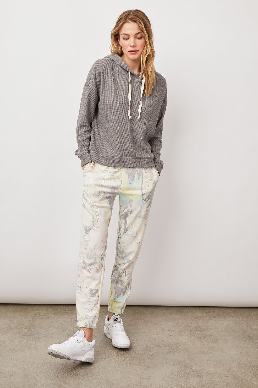 MURRAY HOODIE - HEATHER GREY sold by Rails product image thumbnail 2