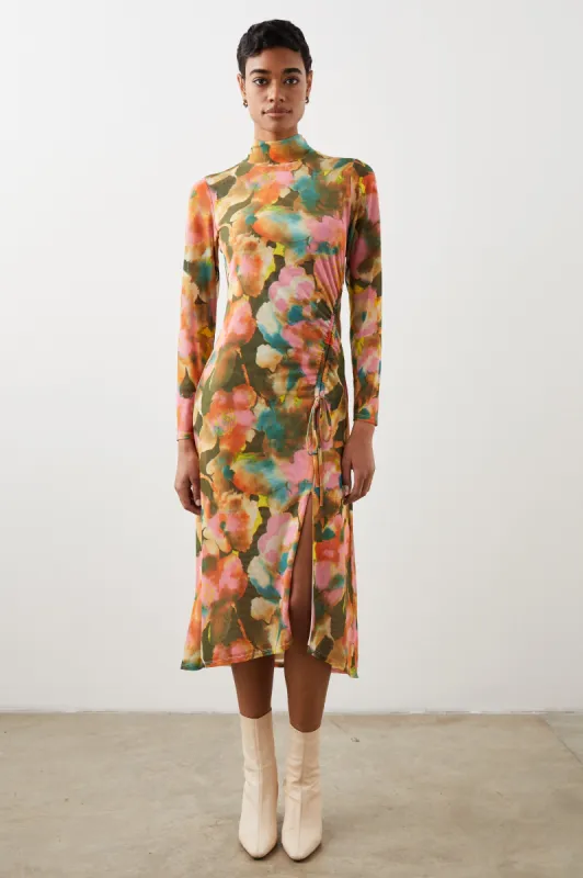 MONA DRESS - TERRA FLORAL made by Rails