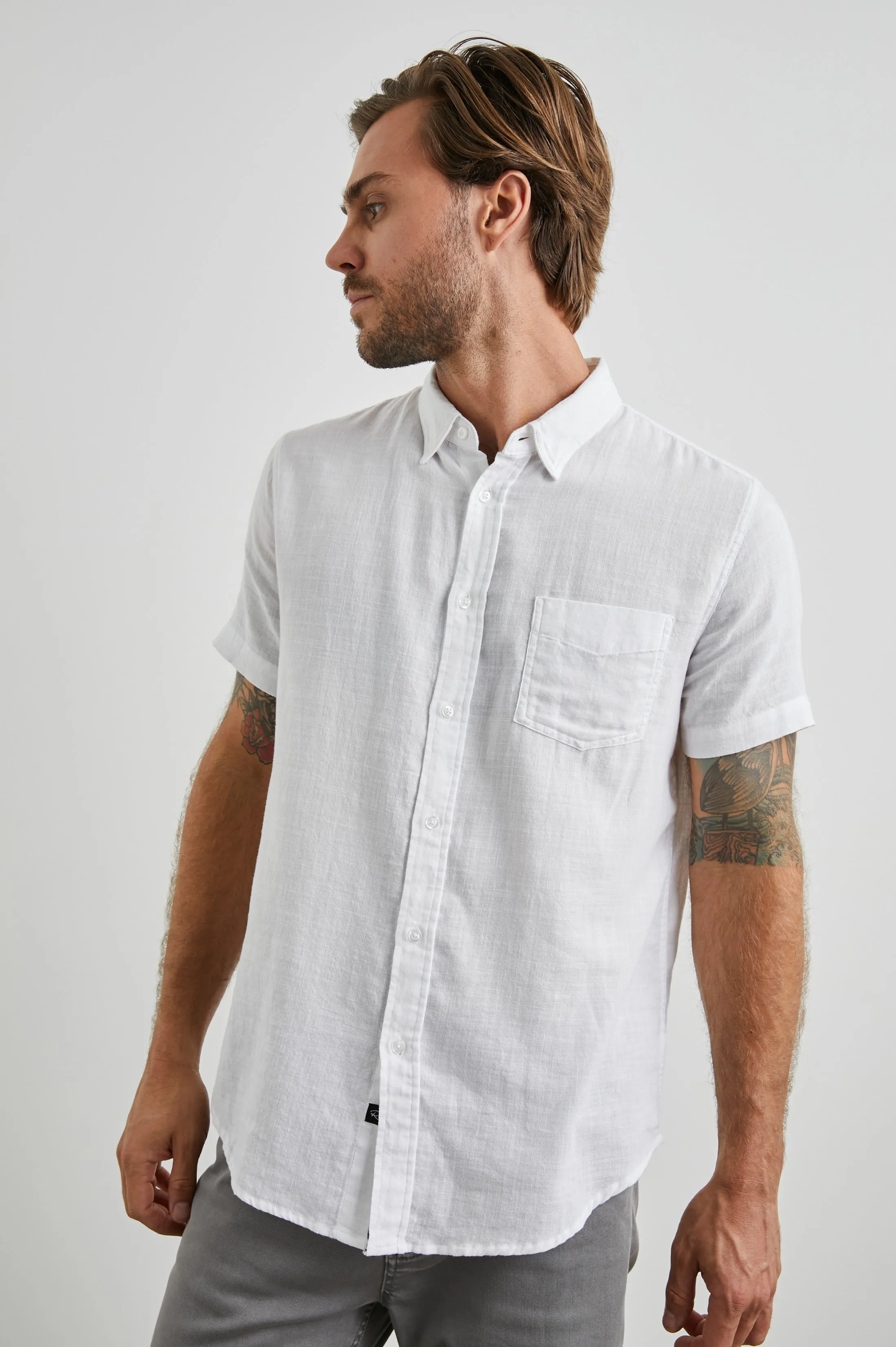 FAIRFAX SHIRT - WHITE sold by Rails product image thumbnail 2