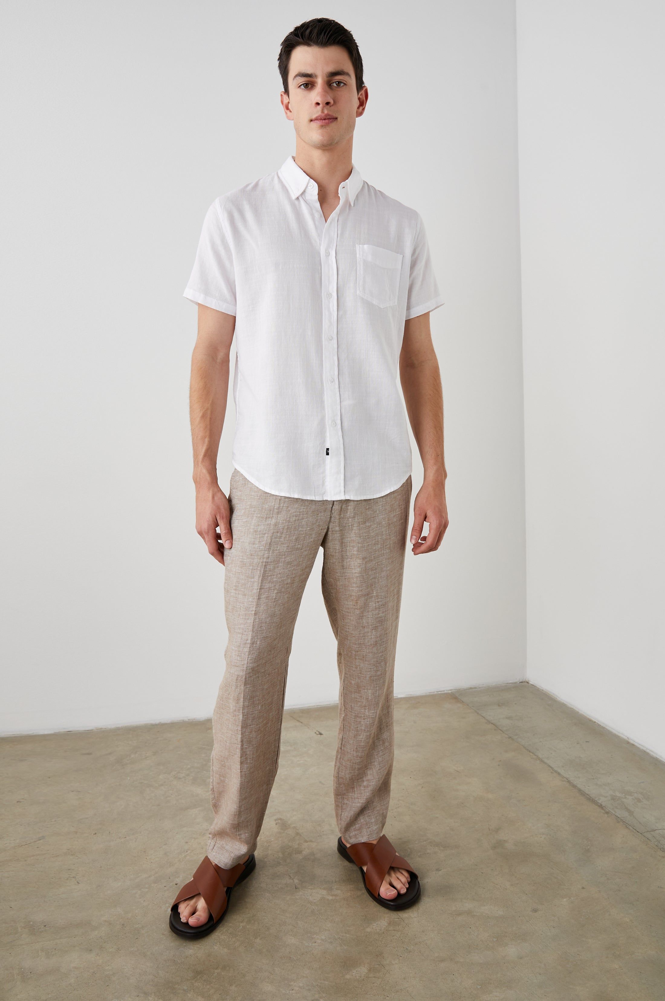 FAIRFAX SHIRT - WHITE sold by Rails product image thumbnail 4
