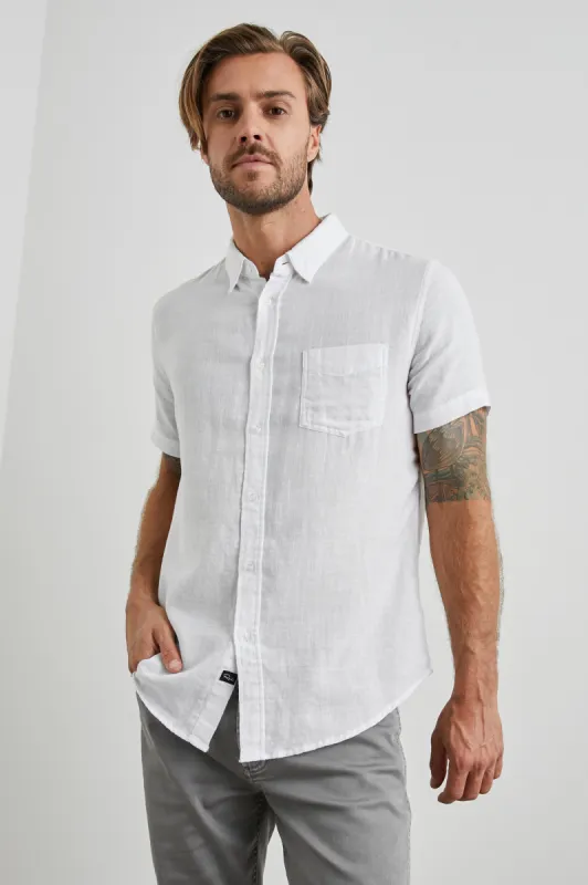 FAIRFAX SHIRT - WHITE sold by Rails