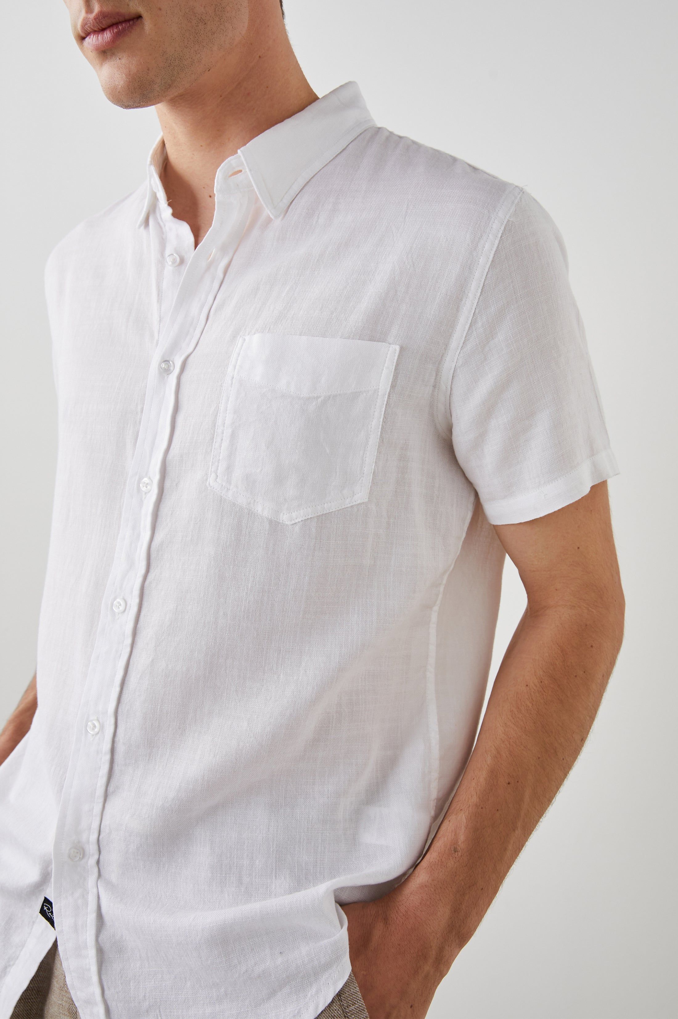 FAIRFAX SHIRT - WHITE sold by Rails product image thumbnail 3
