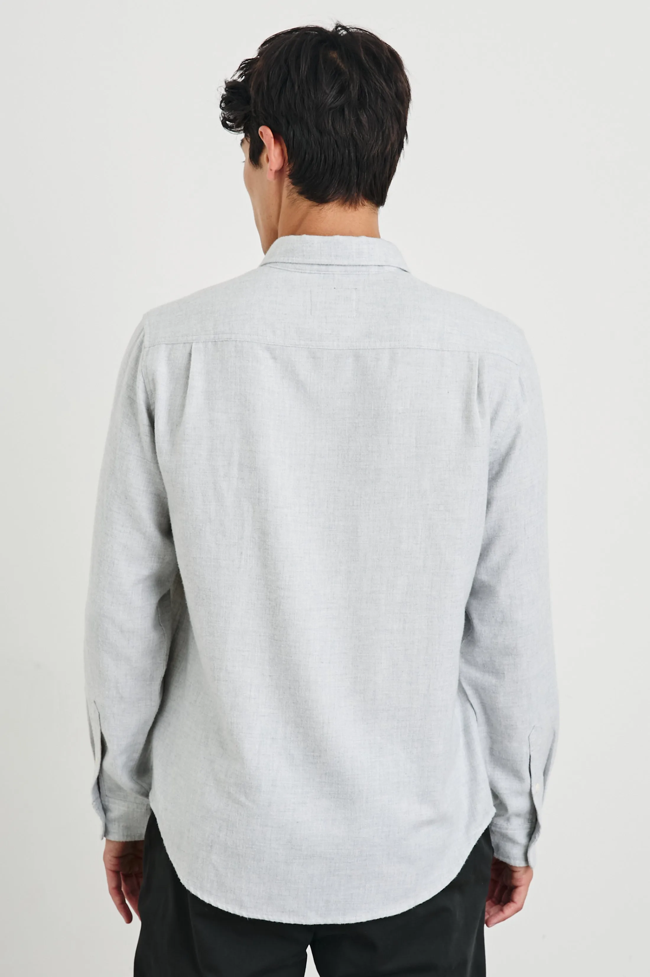 RUNSON SHIRT - HEATHER GREY sold by Rails product image thumbnail 4