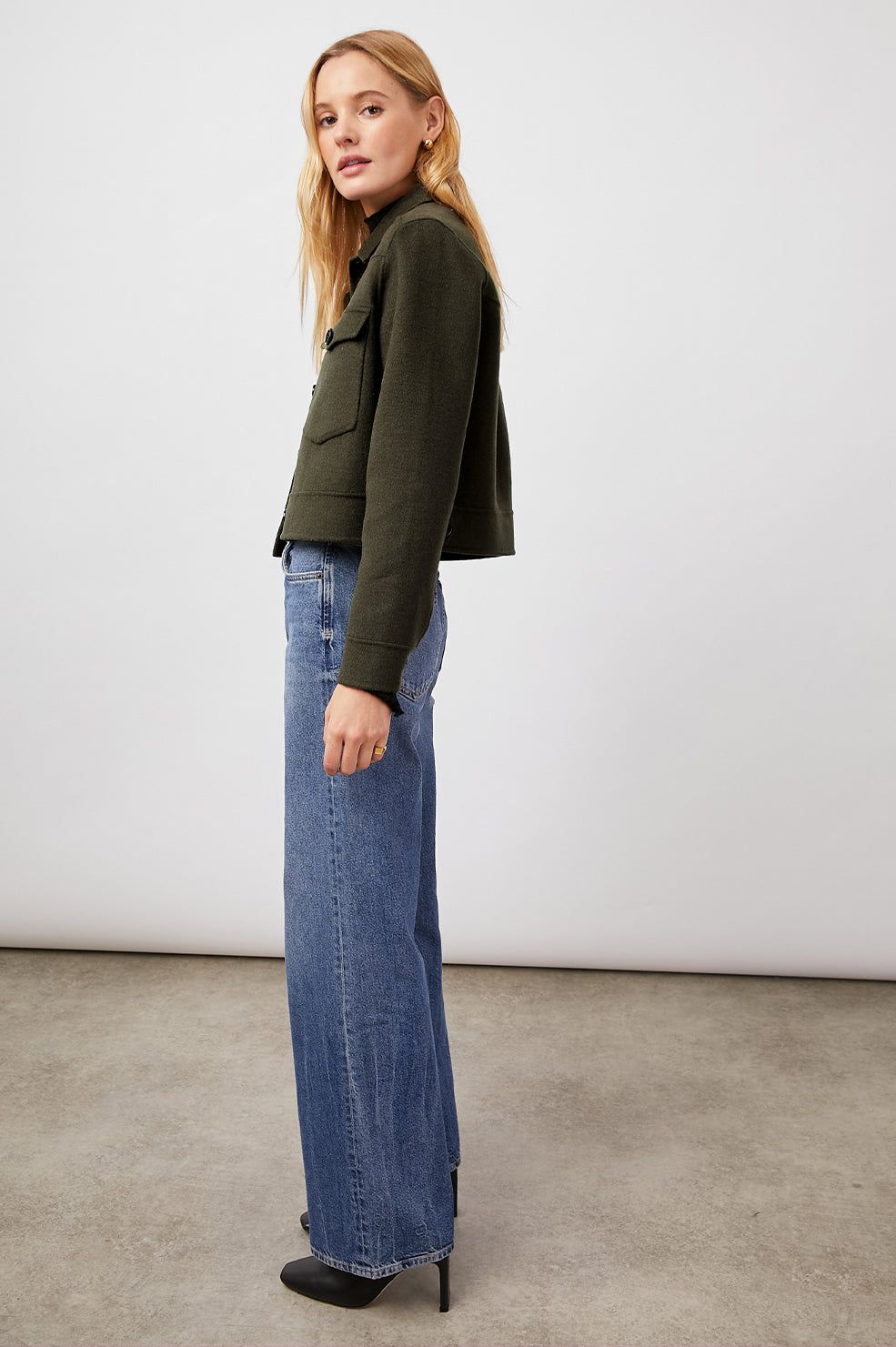 EASTON JACKET - OLIVE sold by Rails product image thumbnail 4