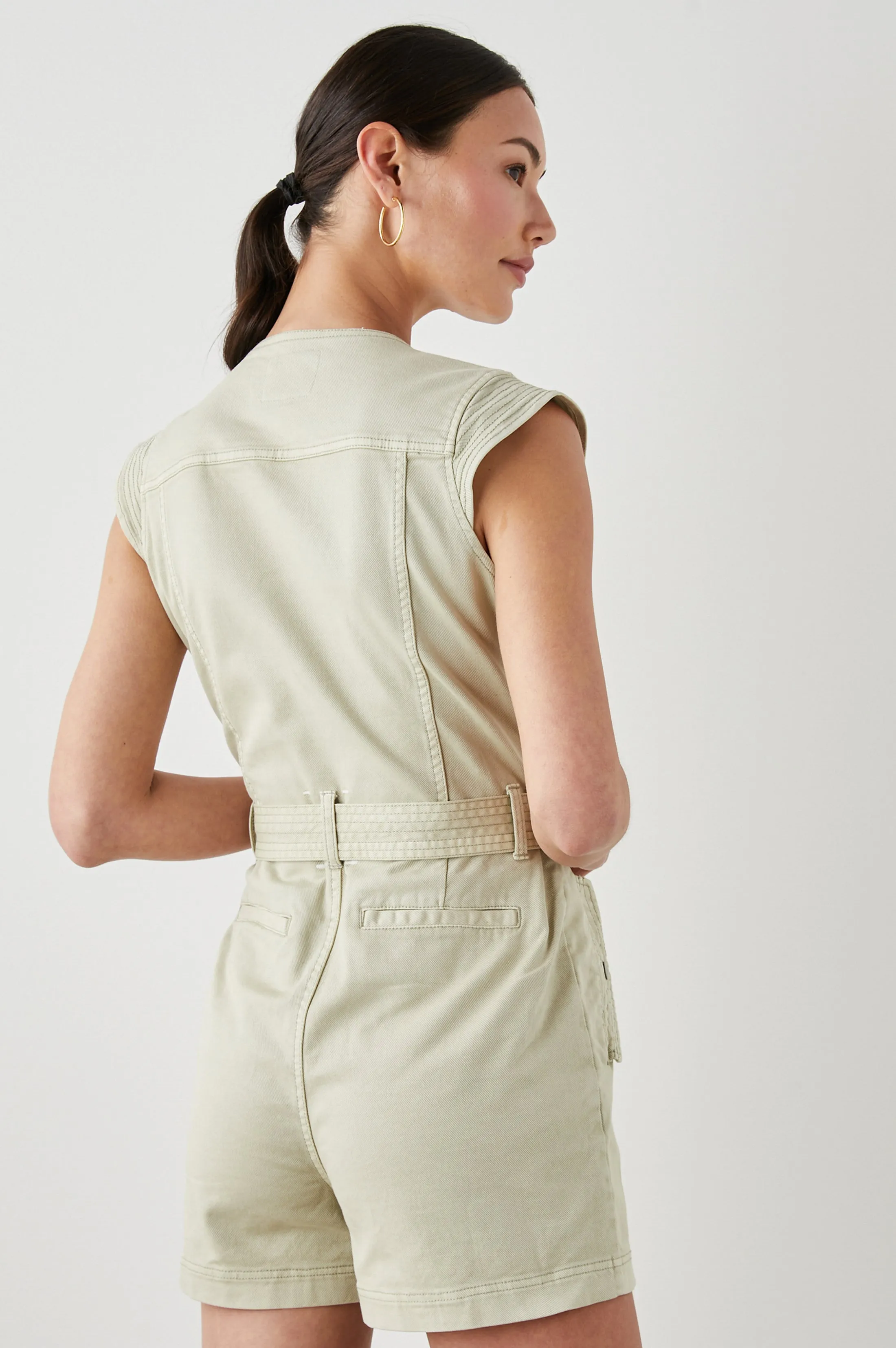 BESSIE ROMPER - SAGE DUST sold by Rails product image thumbnail 5