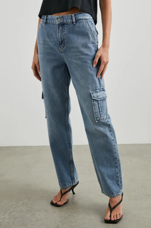 SPEEDWAY CARGO PANT - BREEZY BLUE sold by Rails