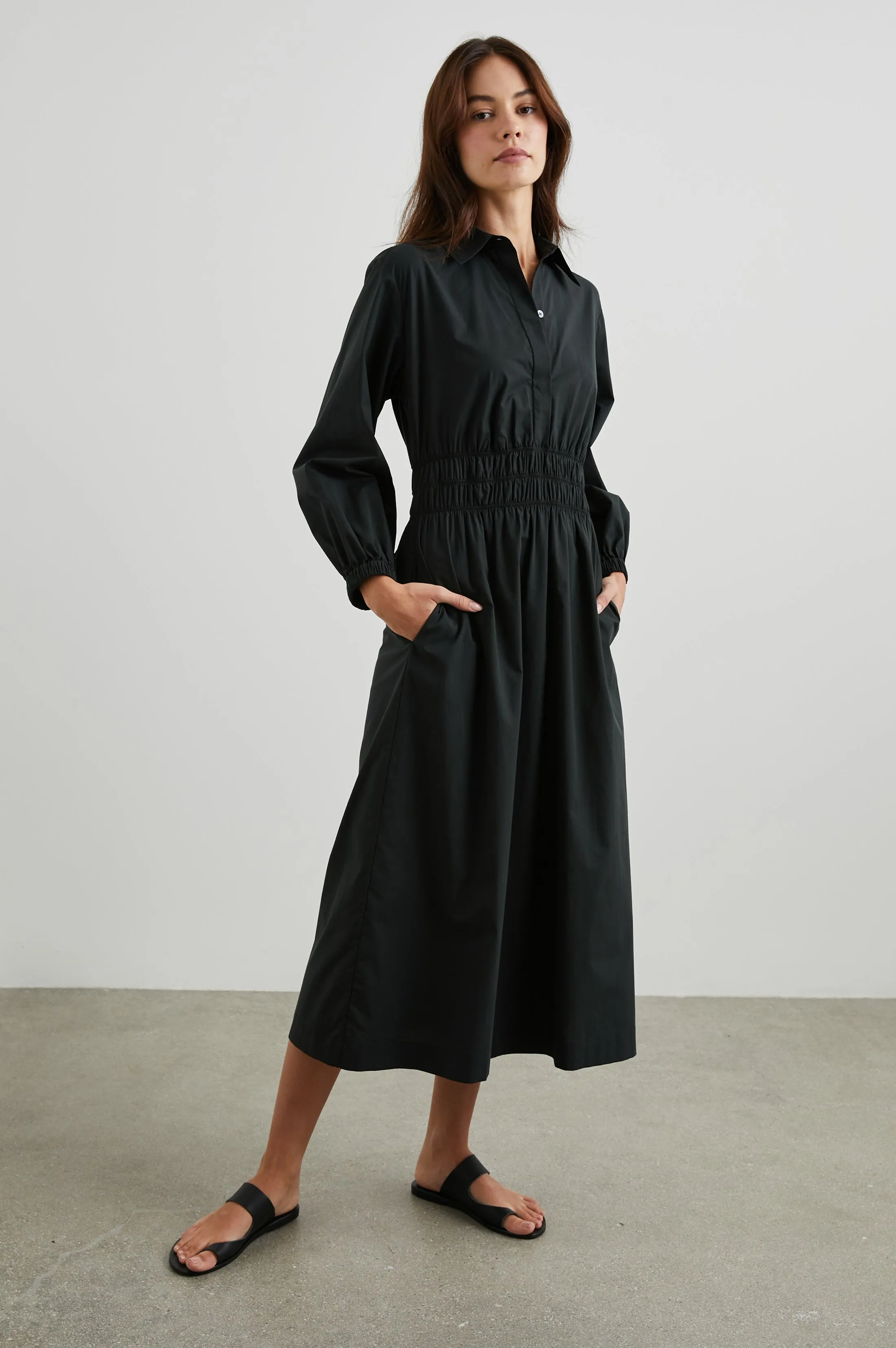 FRAYA DRESS - BLACK sold by Rails product image thumbnail 4