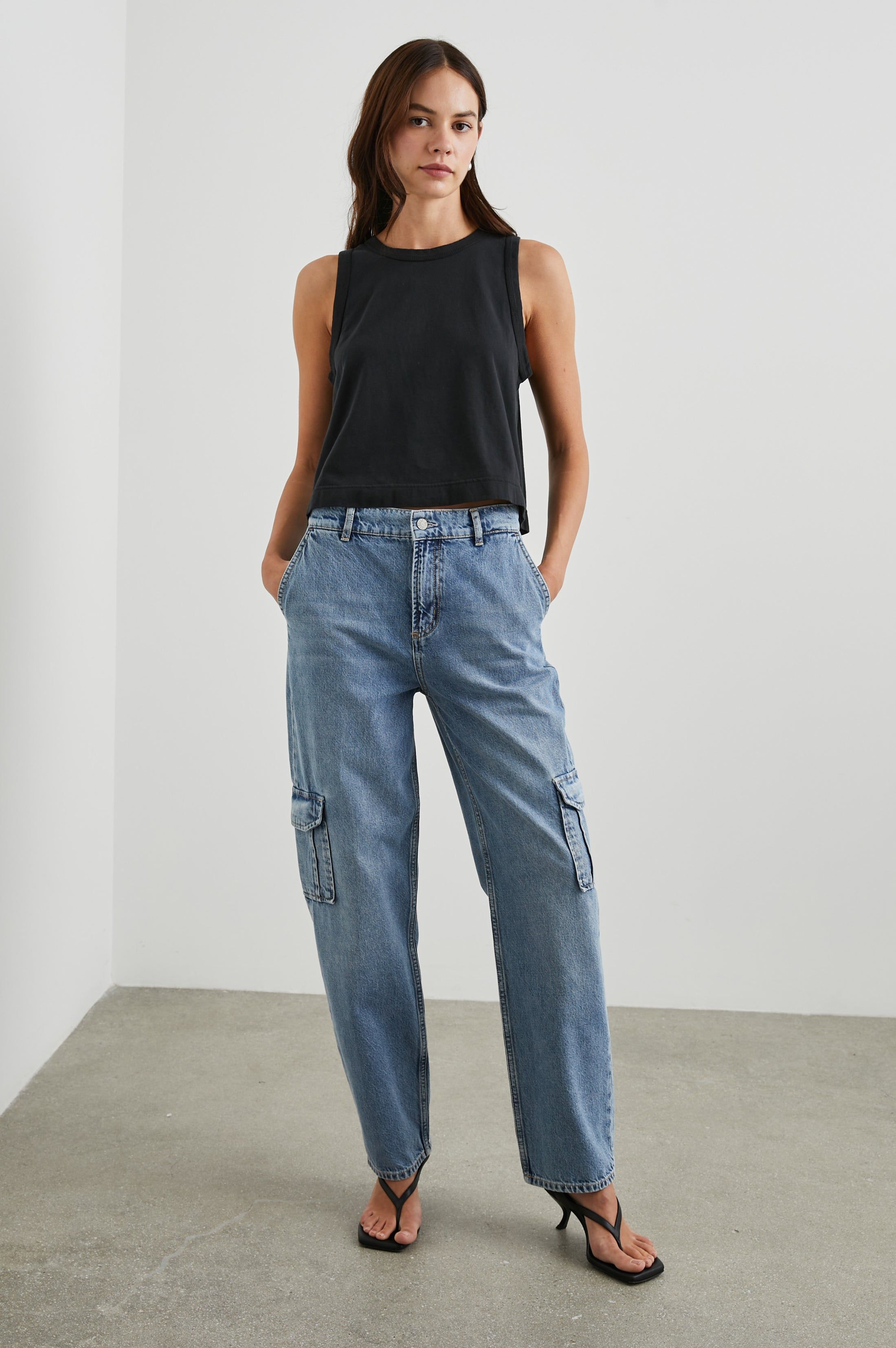 SPEEDWAY CARGO PANT - BREEZY BLUE sold by Rails product image thumbnail 3