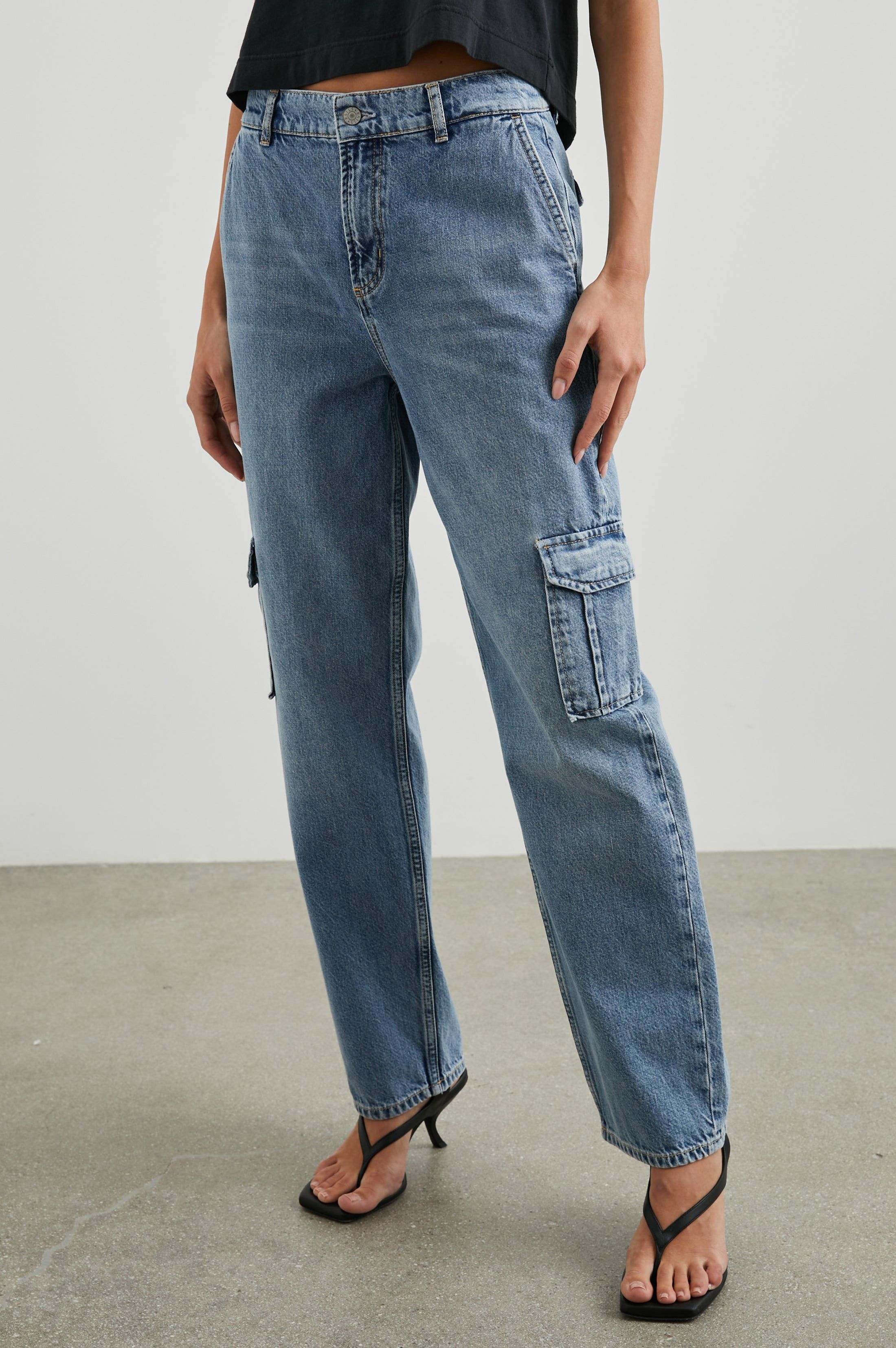 SPEEDWAY CARGO PANT - BREEZY BLUE sold by Rails