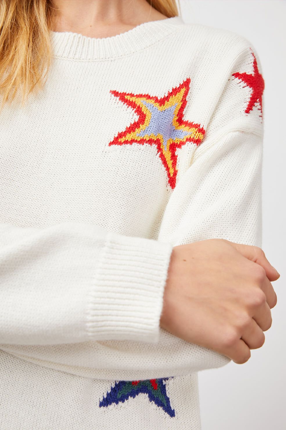 PERCI SWEATER - MULTI STARS sold by Rails