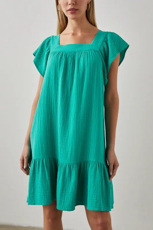 EVERDEEN DRESS - EMERALD sold by Rails