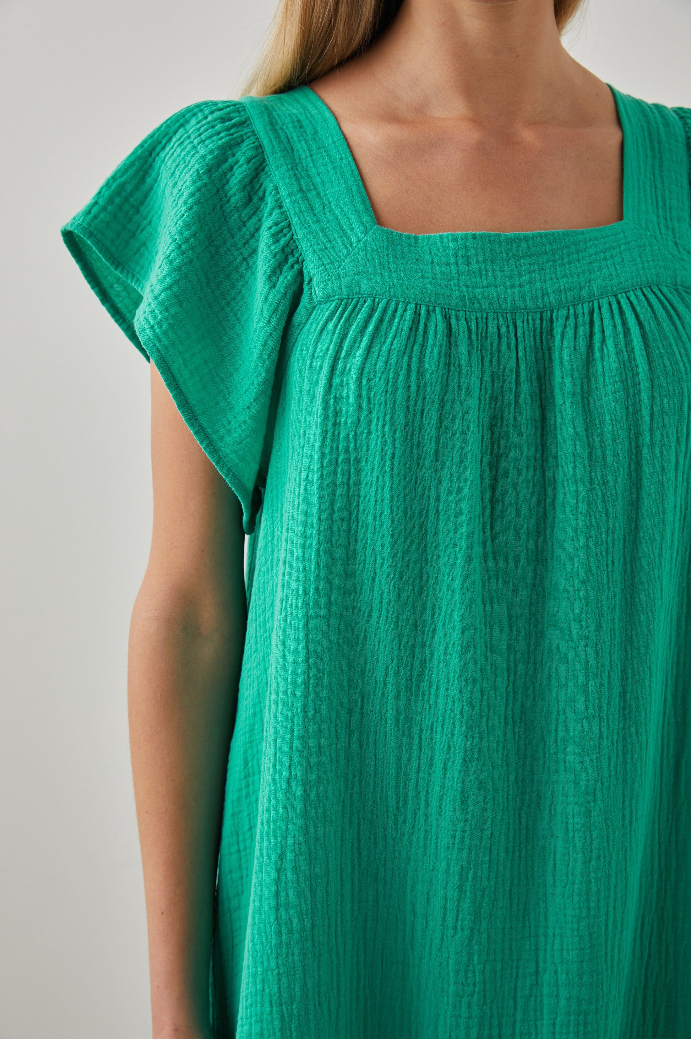 EVERDEEN DRESS - EMERALD sold by Rails product image thumbnail 2