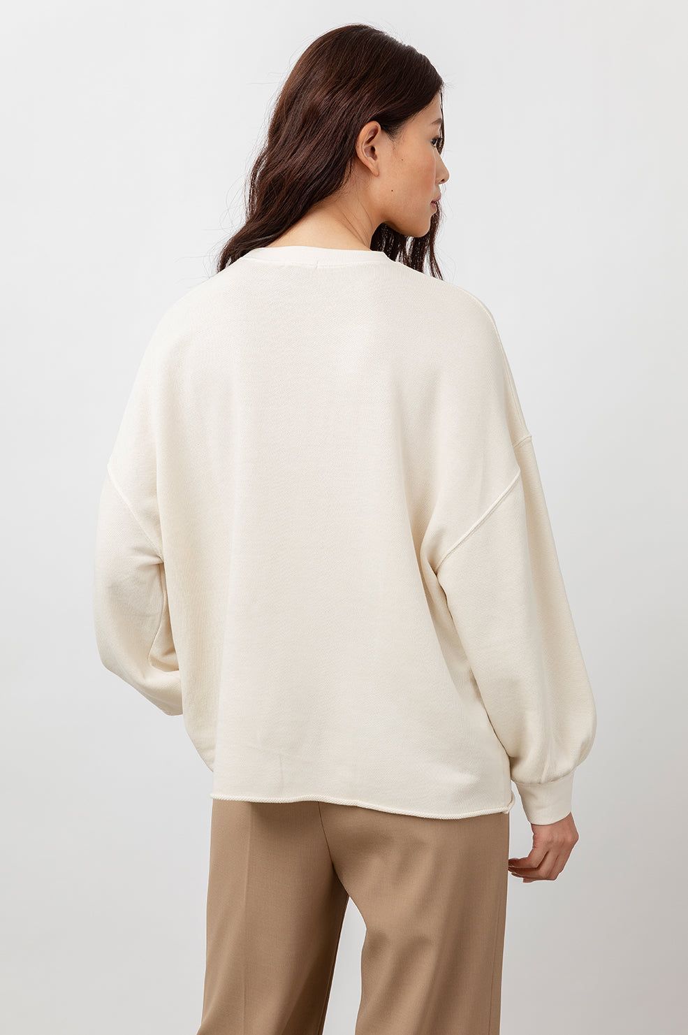 RAILS SIGNATURE SWEATSHIRT - IVORY sold by Rails product image thumbnail 5