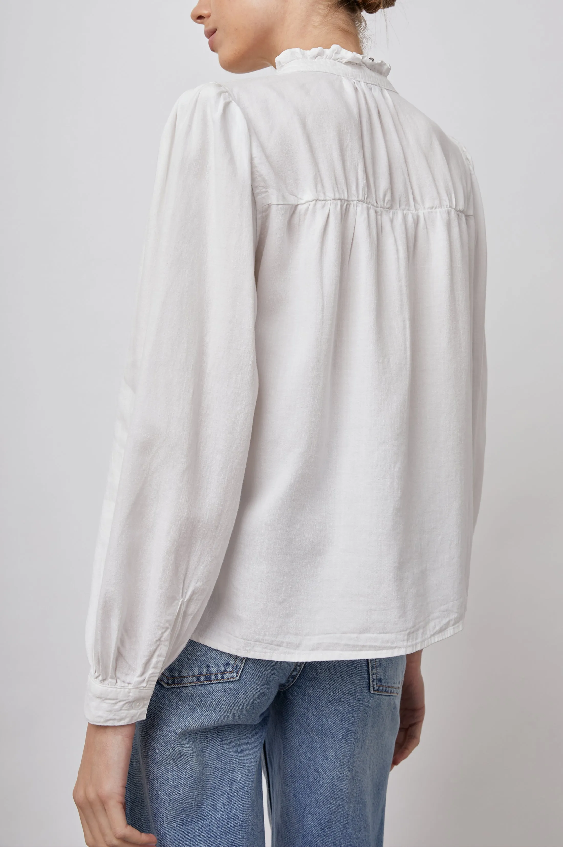 CAMILLE TOP - WHITE sold by Rails product image thumbnail 4