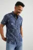 MONACO SHIRT - JAPANESE STENCIL NAVY sold by Rails