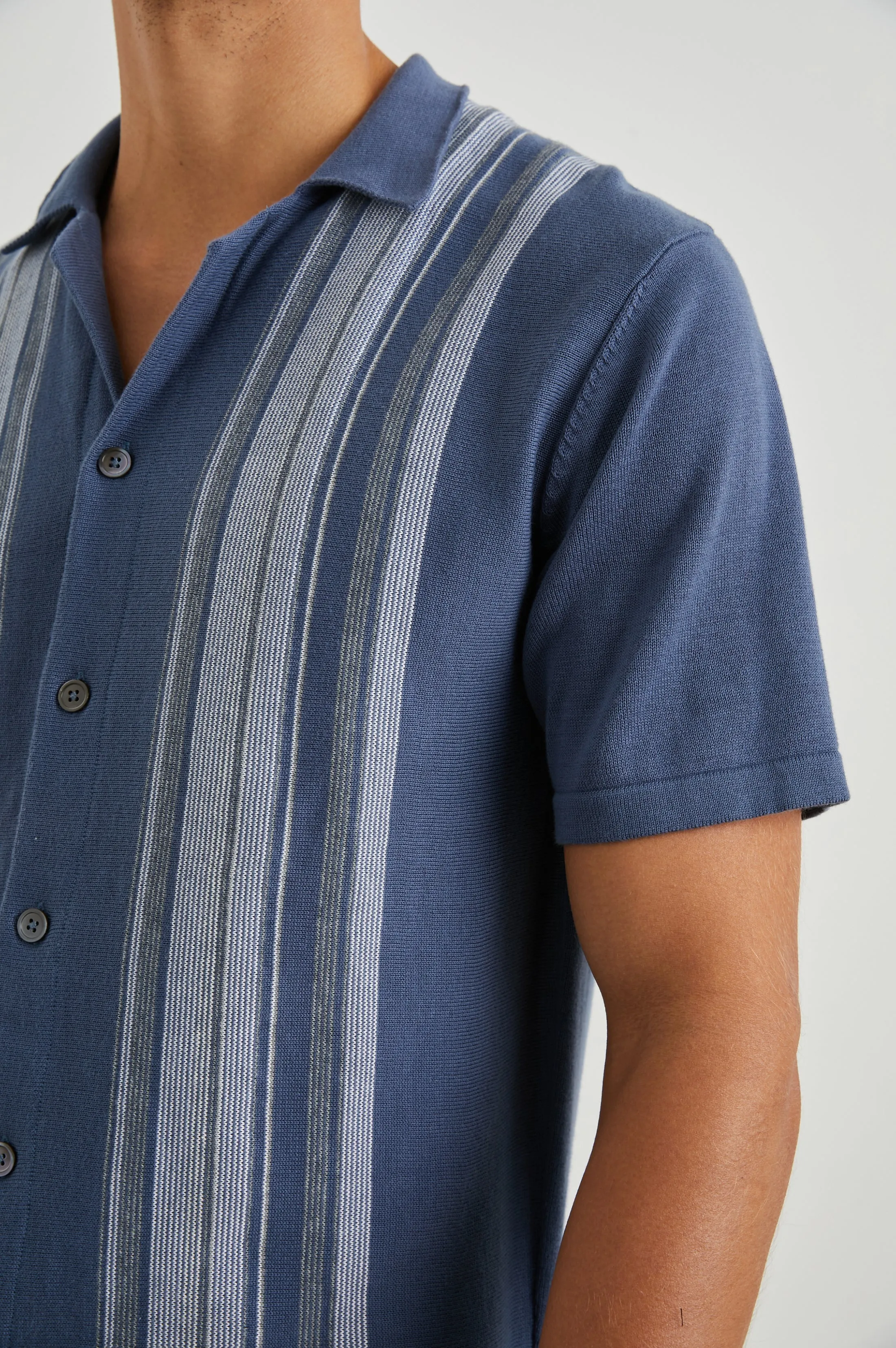 SILAS SHIRT - MARRAKESH BLUE MULTI sold by Rails product image thumbnail 2