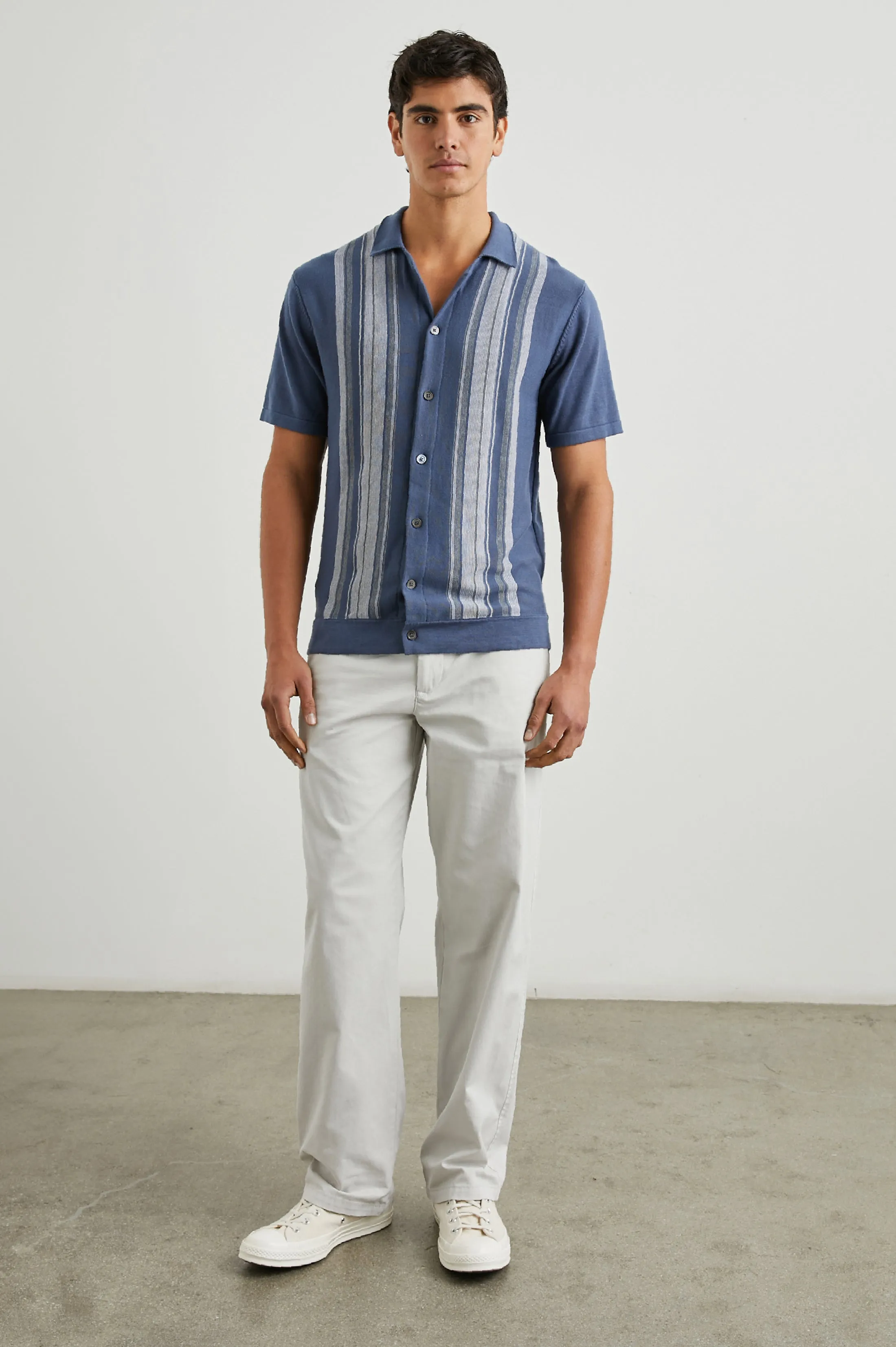 SILAS SHIRT - MARRAKESH BLUE MULTI sold by Rails product image thumbnail 3