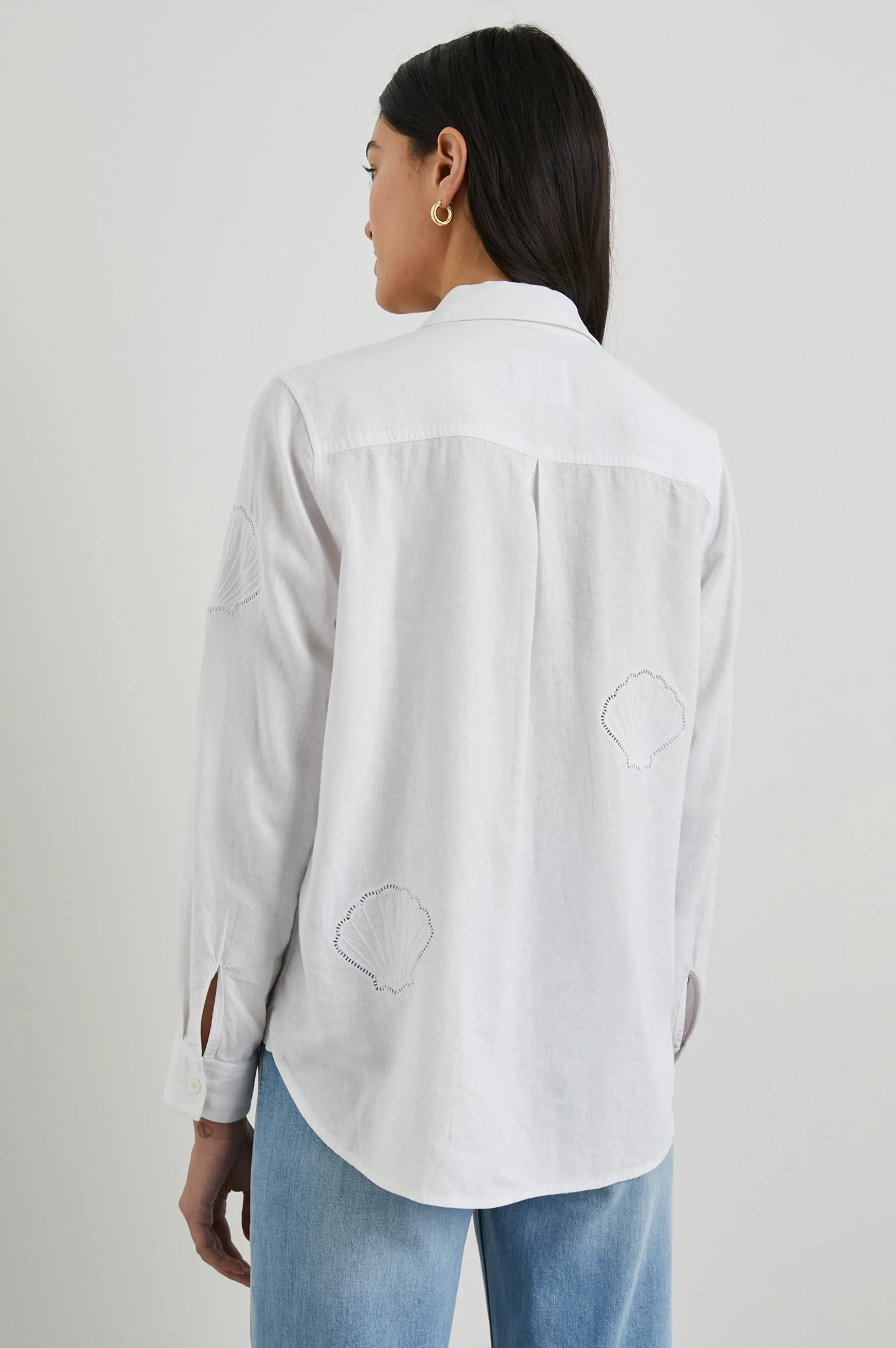 CHARLI SHIRT - WHITE EYELET SHELLS sold by Rails product image thumbnail 5