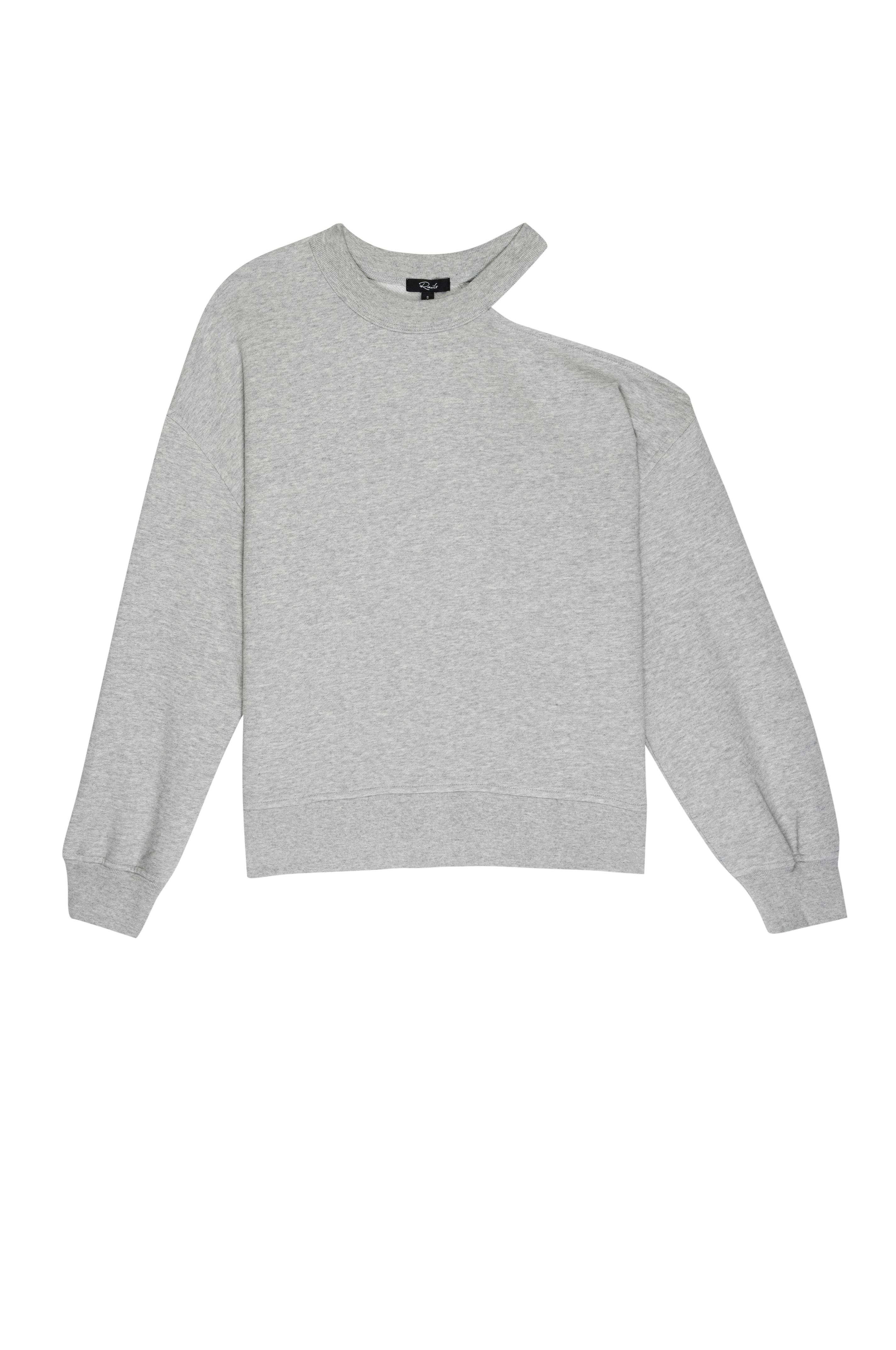 QUINCY SWEATSHIRT - HEATHER GREY sold by Rails product image thumbnail 5