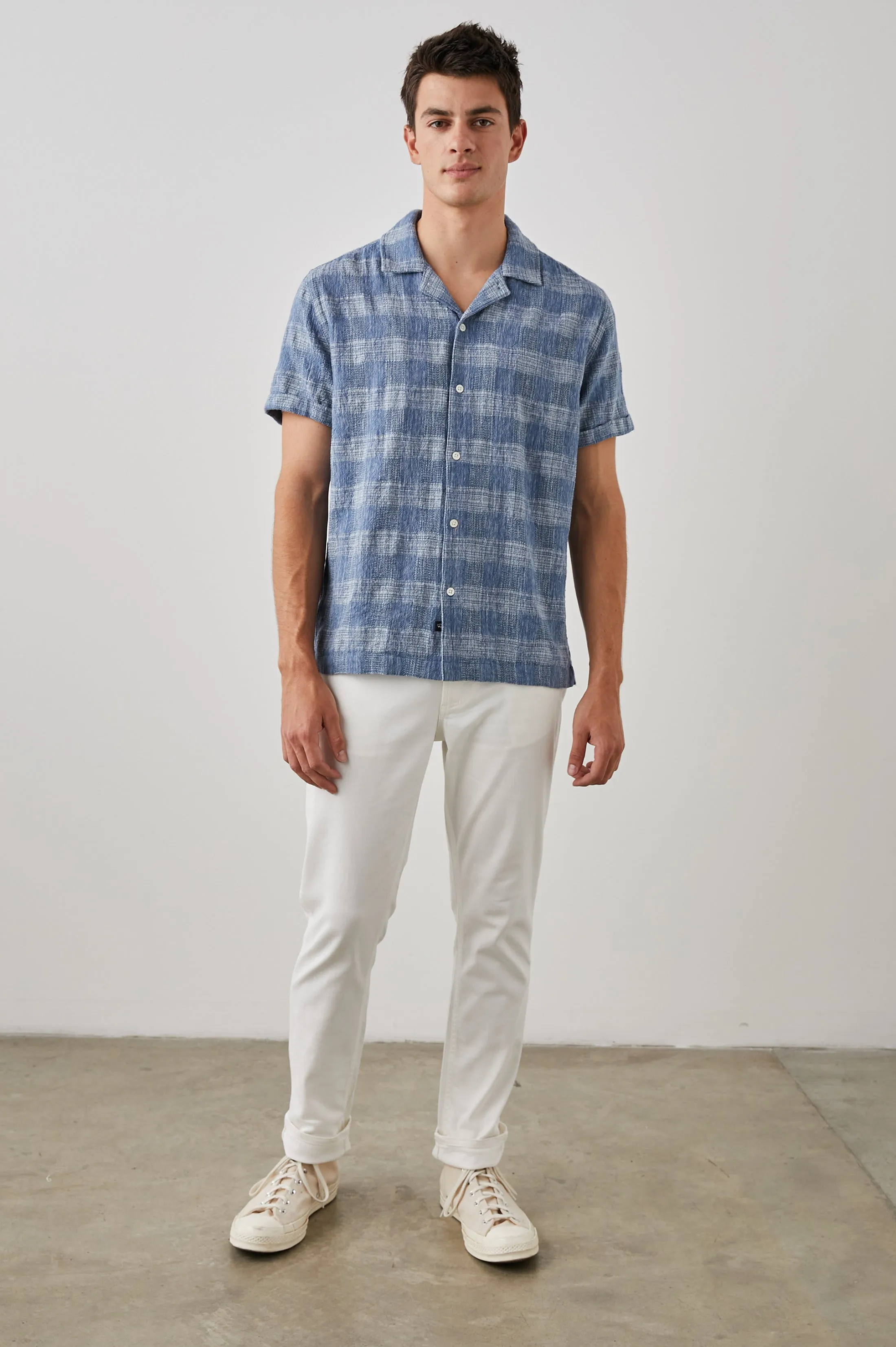 DRESDEN SHIRT - KYOTO BLUE sold by Rails product image thumbnail 3