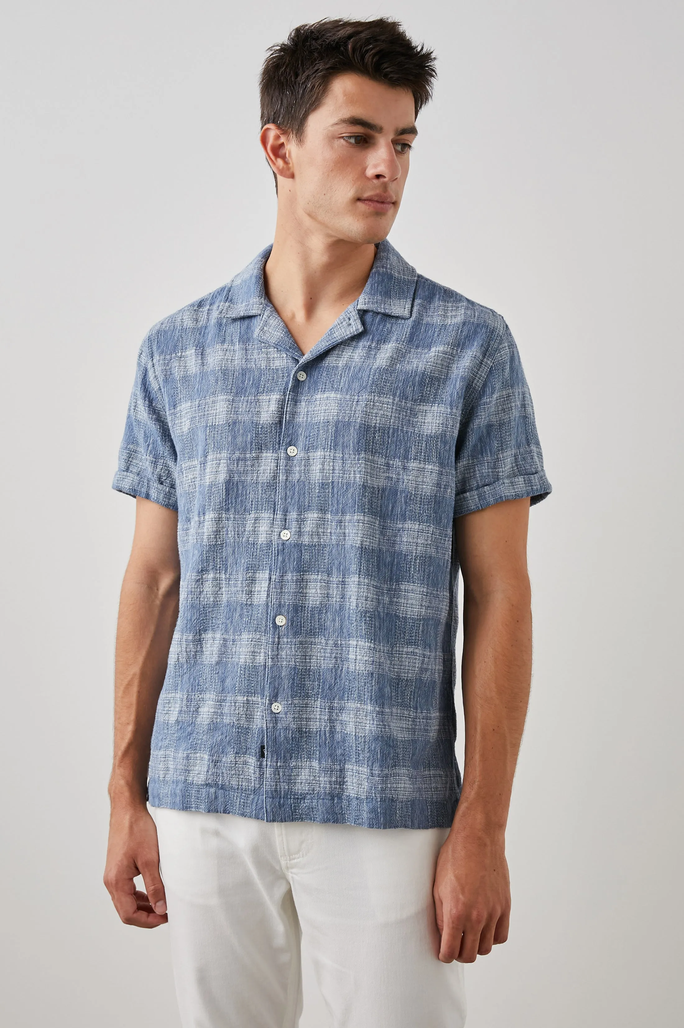 DRESDEN SHIRT - KYOTO BLUE sold by Rails product image thumbnail 4