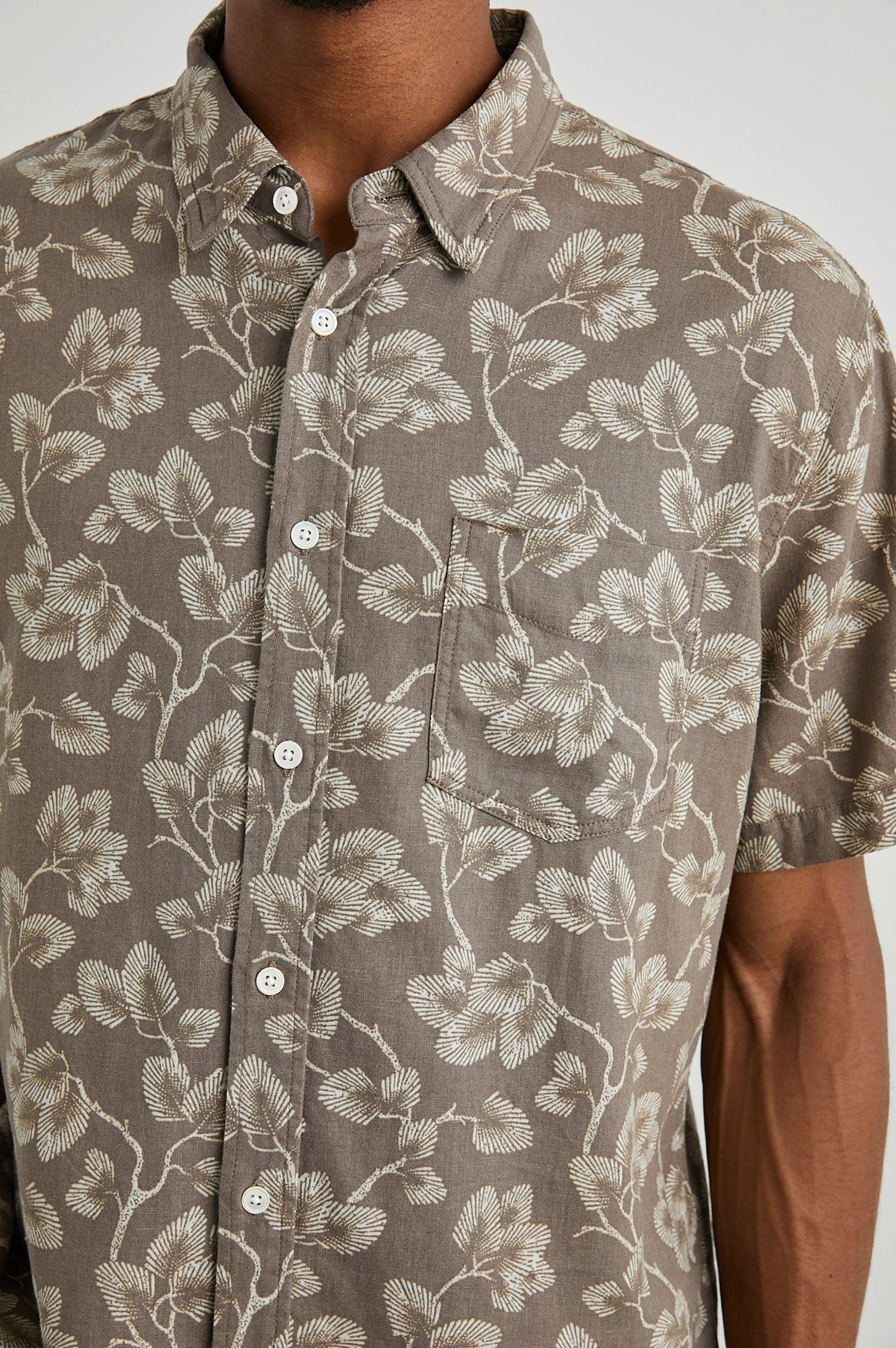 CARSON SHIRT - JAPANESE MAPLE FADED SADDLE sold by Rails product image thumbnail 2