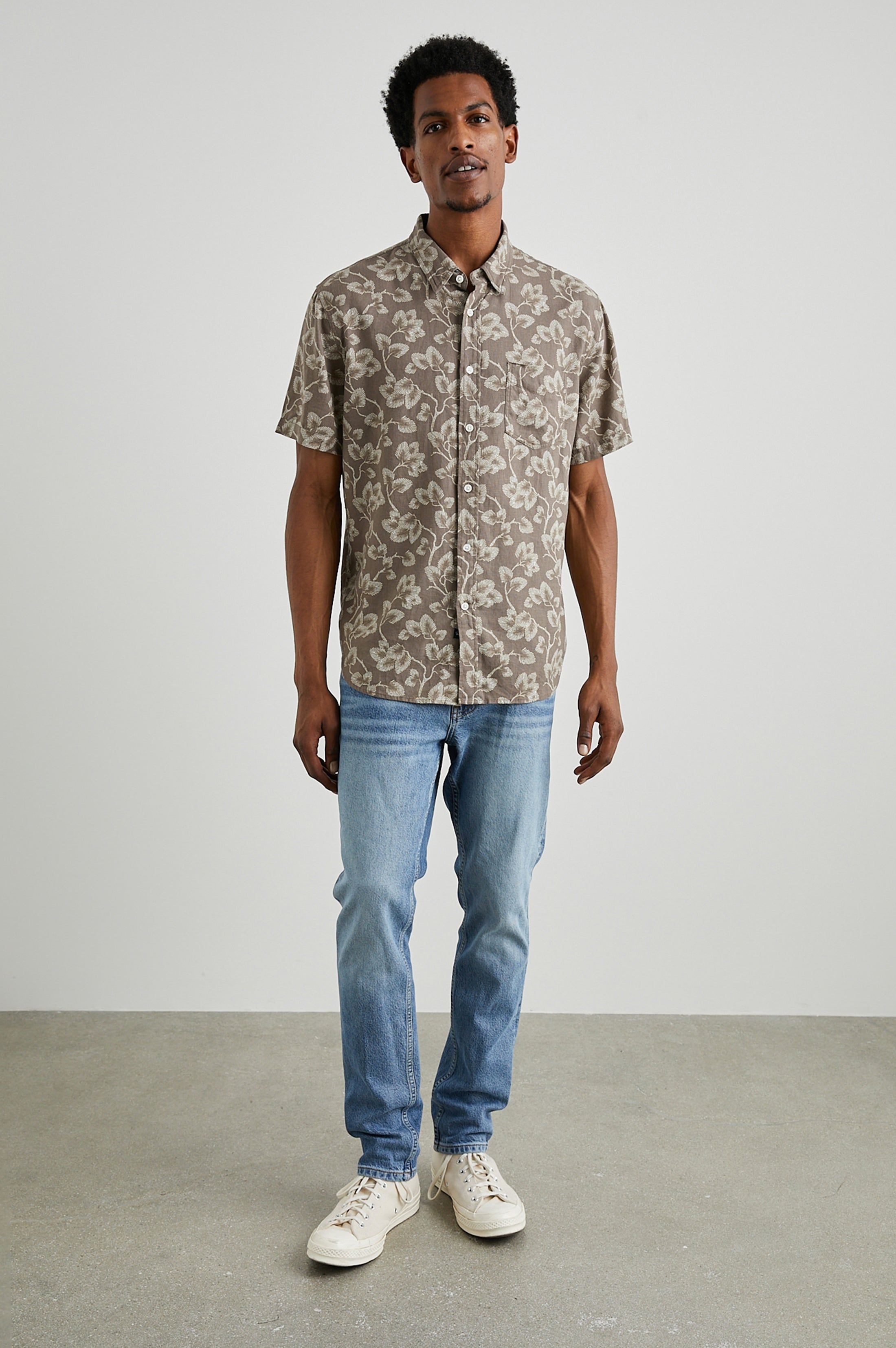 CARSON SHIRT - JAPANESE MAPLE FADED SADDLE sold by Rails product image thumbnail 3