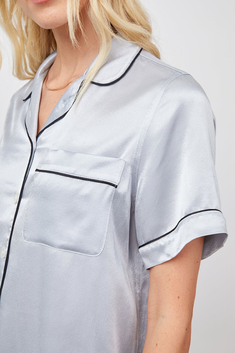 TOMMI PAJAMA SET - SLATE BLUE sold by Rails product image thumbnail 3