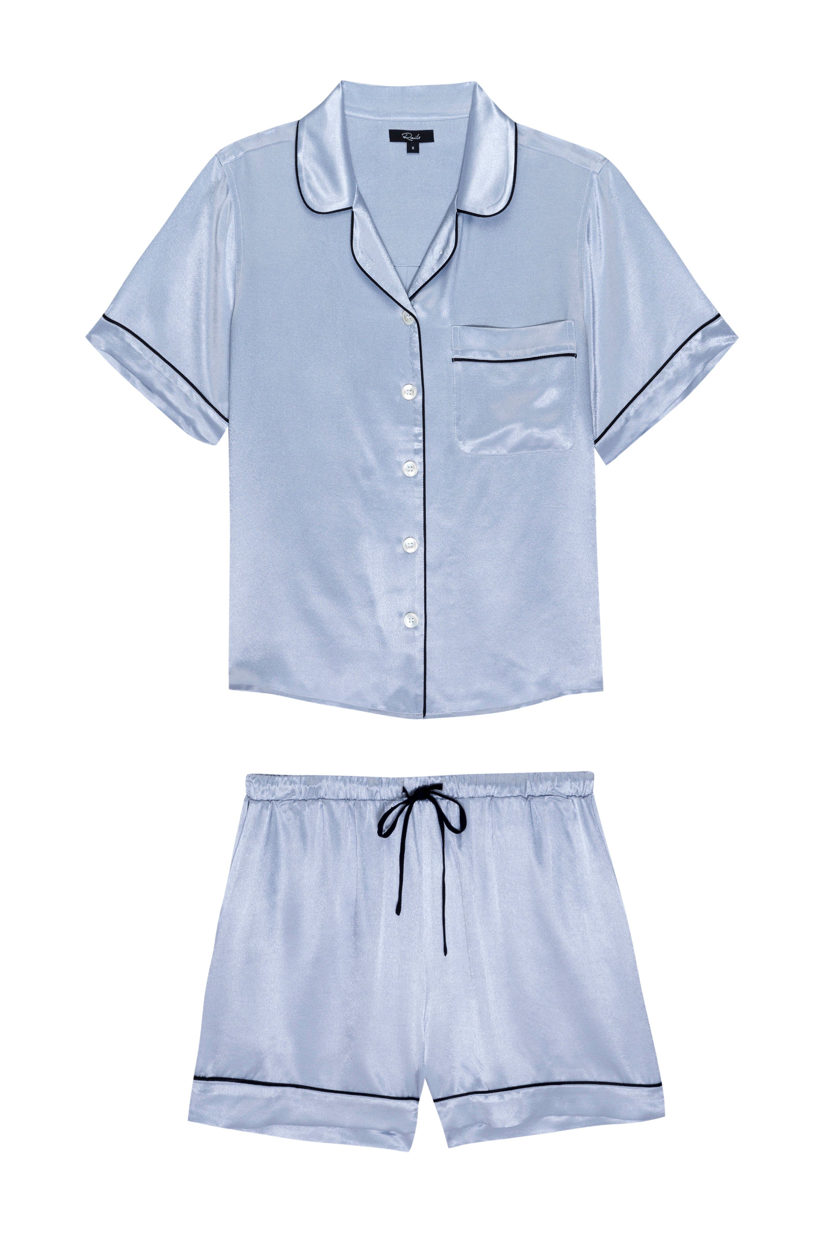TOMMI PAJAMA SET - SLATE BLUE sold by Rails product image thumbnail 6