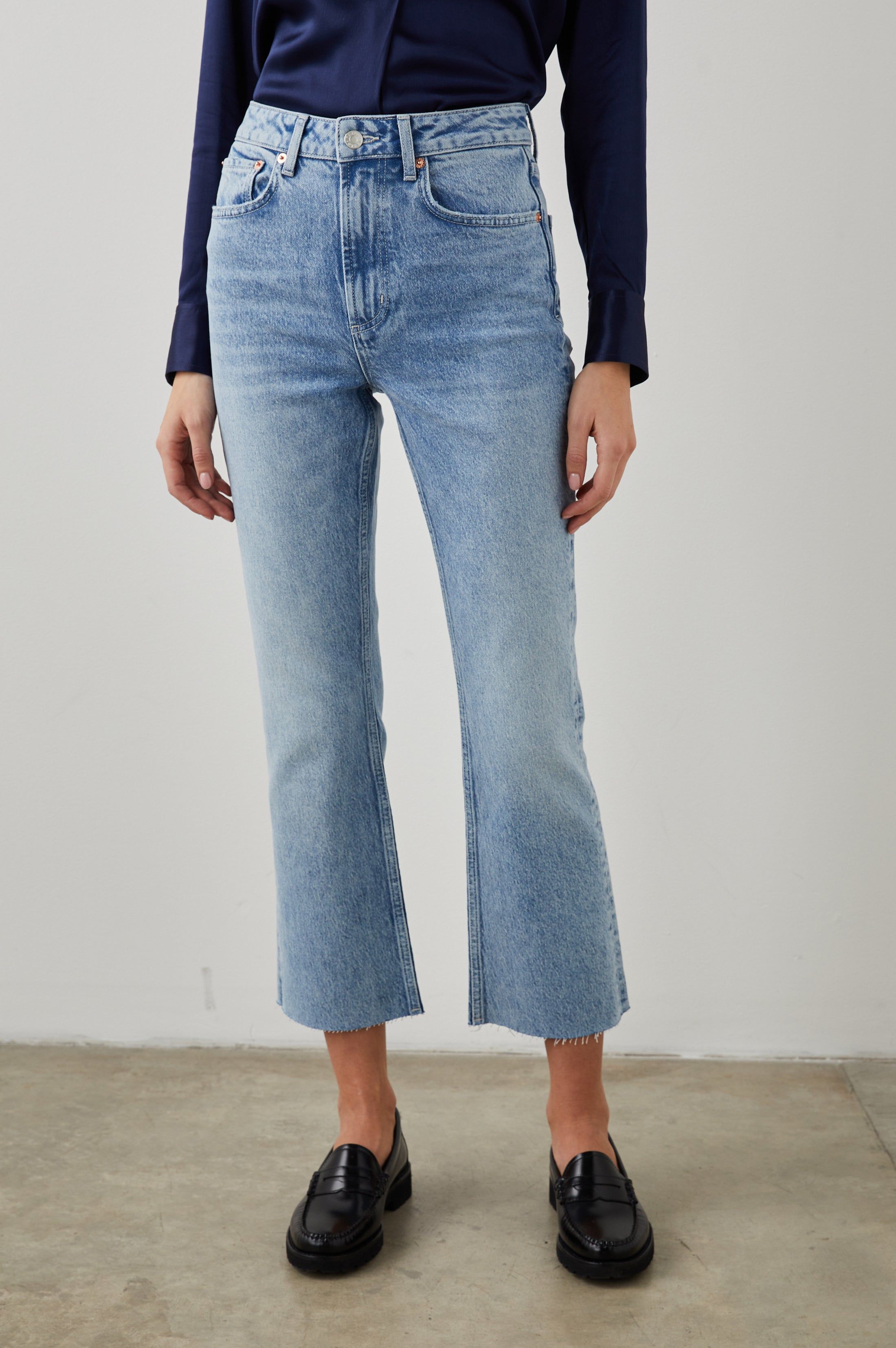 SUNSET CROP SLIM BOOT - SNOWBIRD sold by Rails