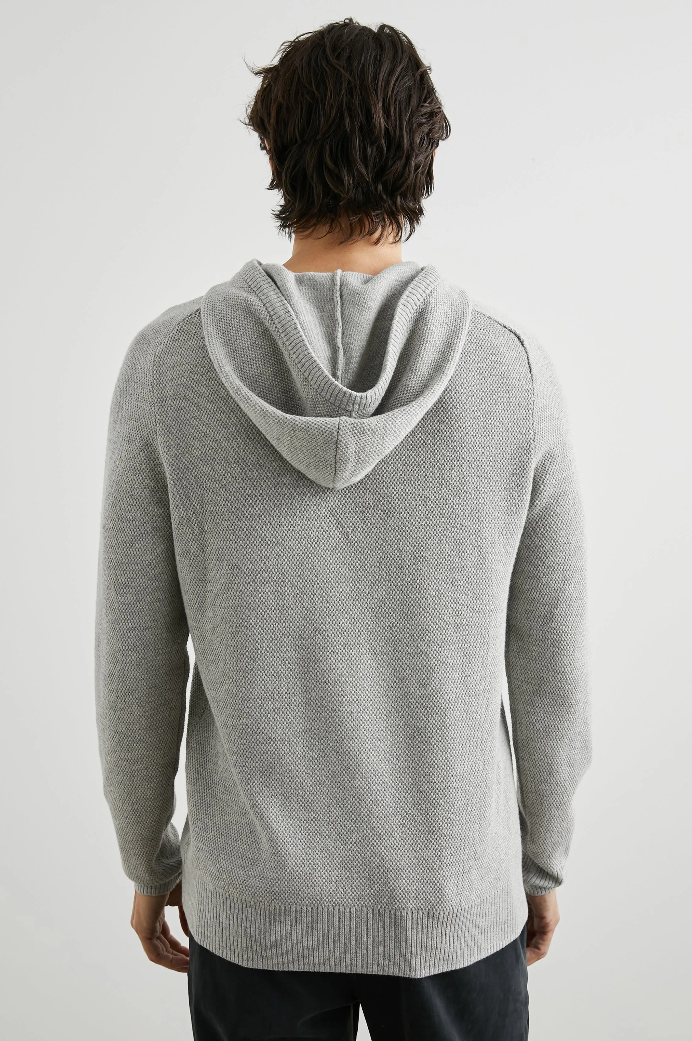 MATADOR HOODIE - GREY HEATHER sold by Rails product image thumbnail 2
