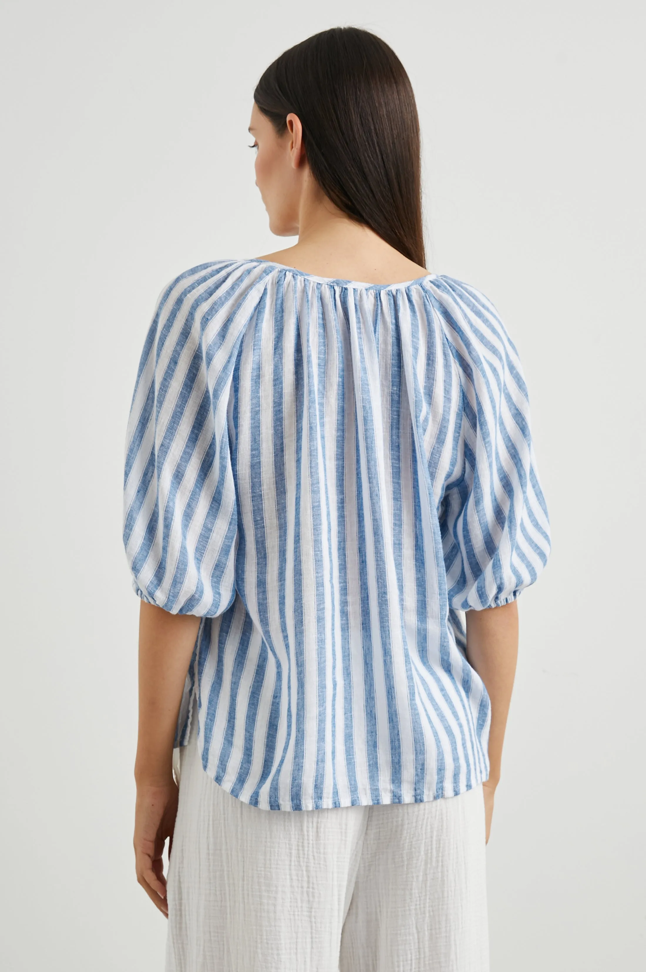 KIRSTIE TOP - CASABLANCA STRIPE sold by Rails product image thumbnail 4