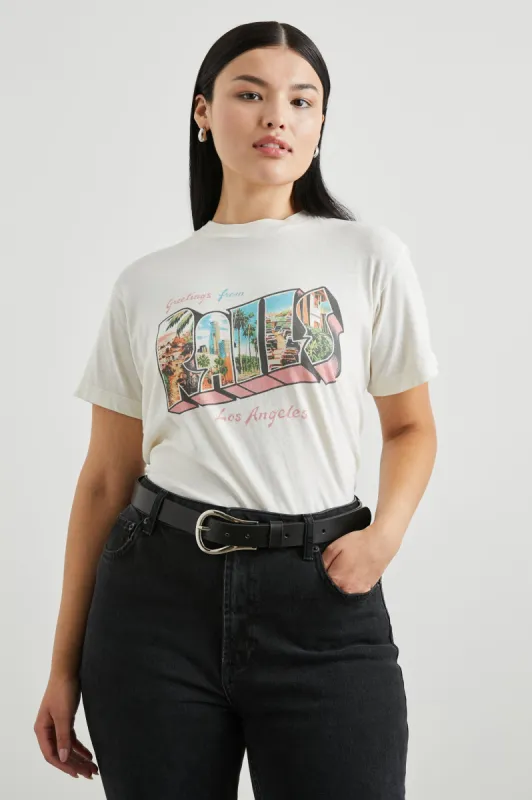 BOYFRIEND T-SHIRT - RAILS LA POSTCARD sold by Rails
