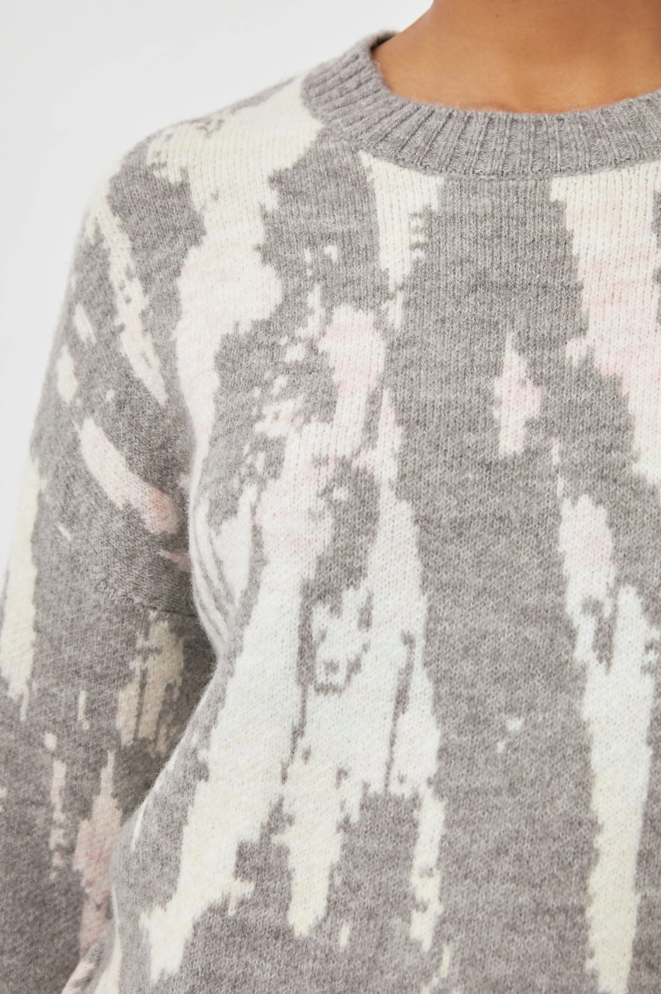 VIRGO SWEATER - GREY TIE DYE sold by Rails product image thumbnail 2