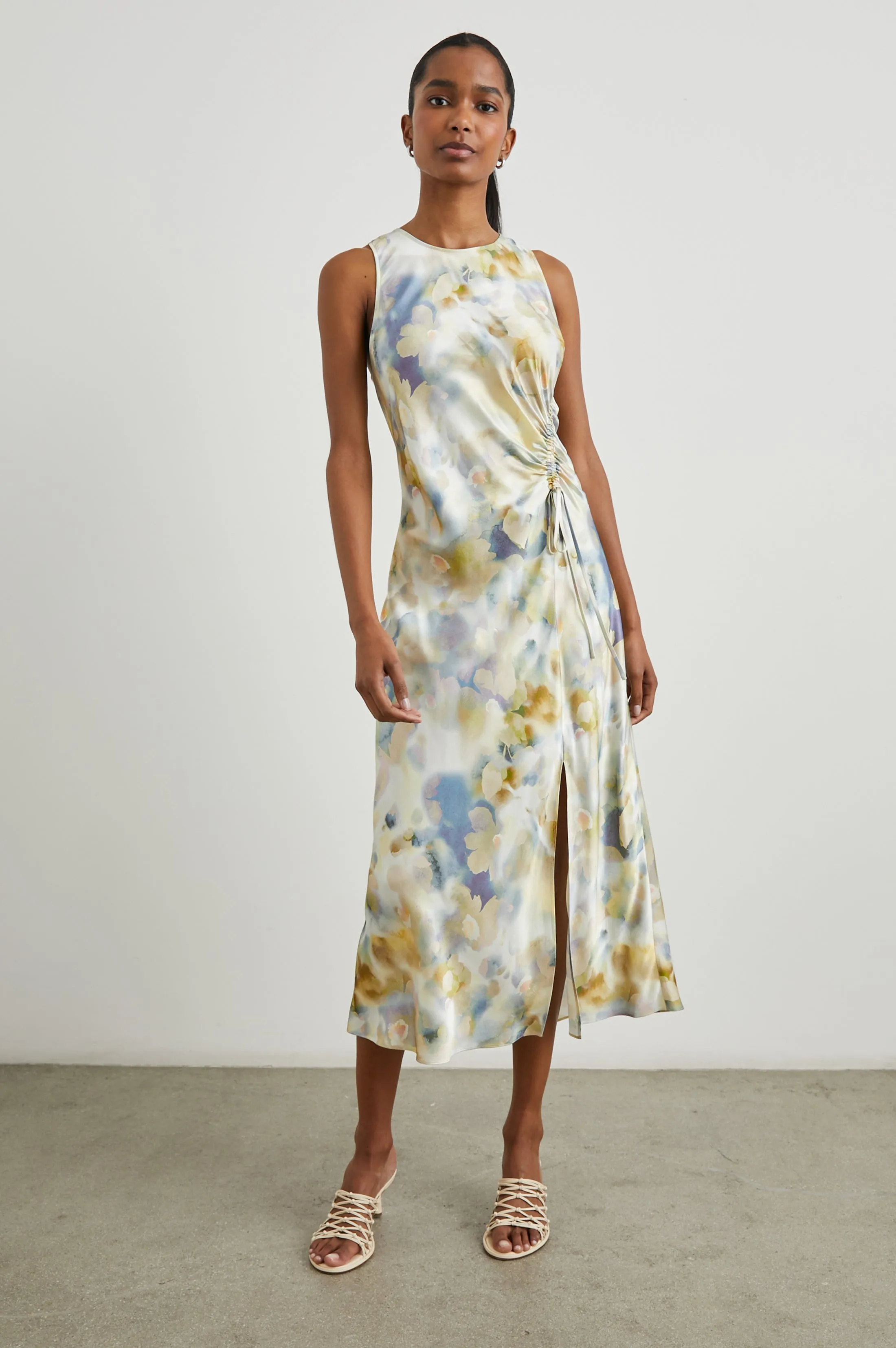 GABRIELLA DRESS - DIFFUSED BLOSSOM sold by Rails