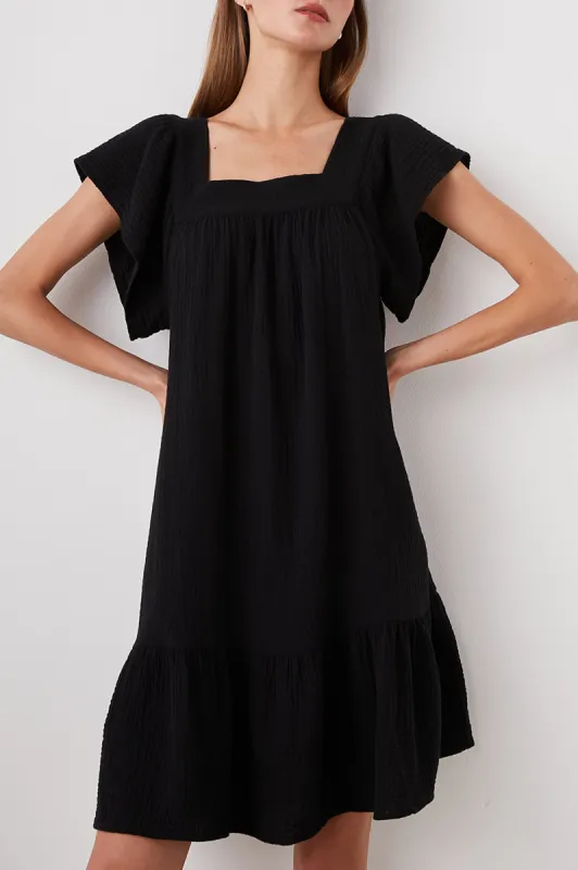 EVERDEEN DRESS - BLACK sold by Rails