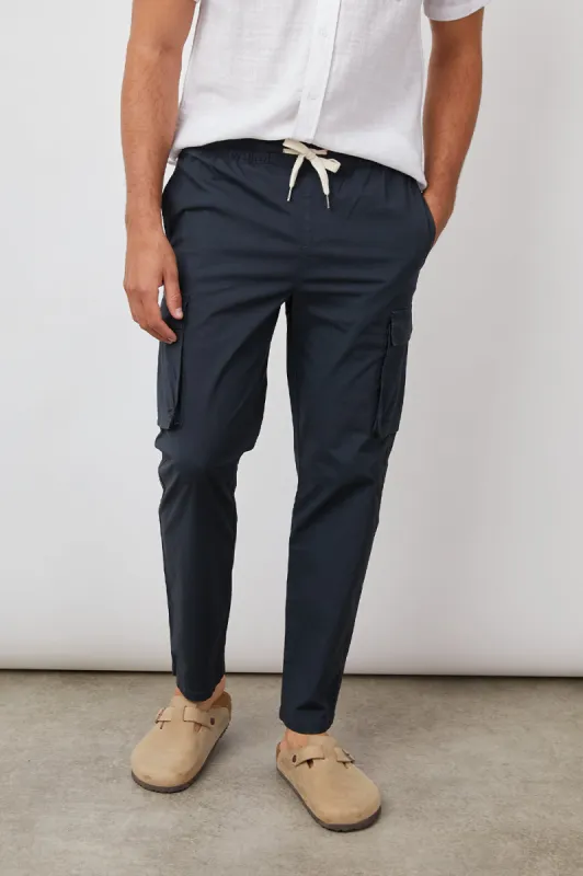 EMMERSON PANT - WASHED BLACK sold by Rails