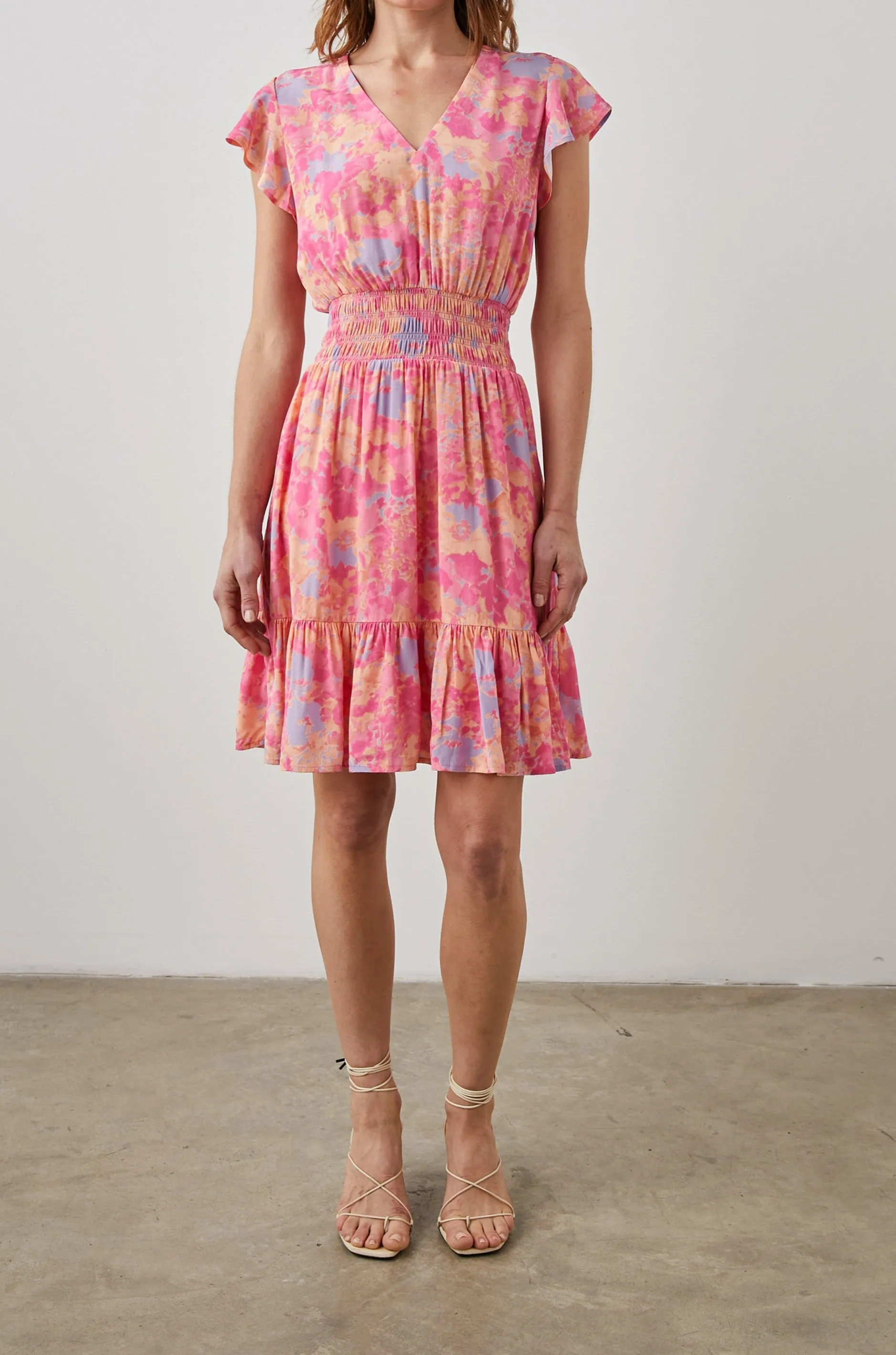 TARA DRESS - PASSION FLOWER sold by Rails