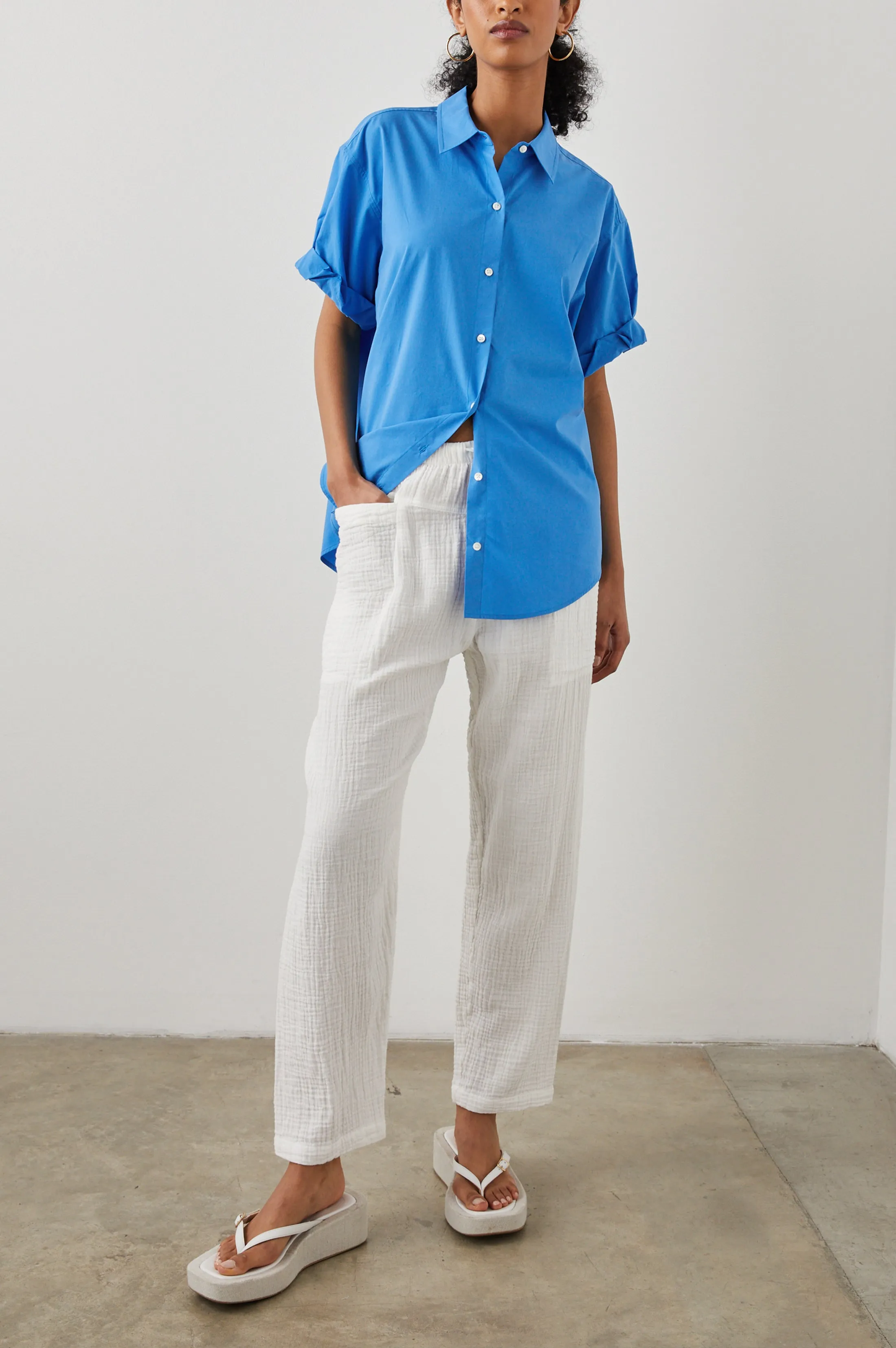 JOJO SHIRT - PACIFIC sold by Rails product image thumbnail 3