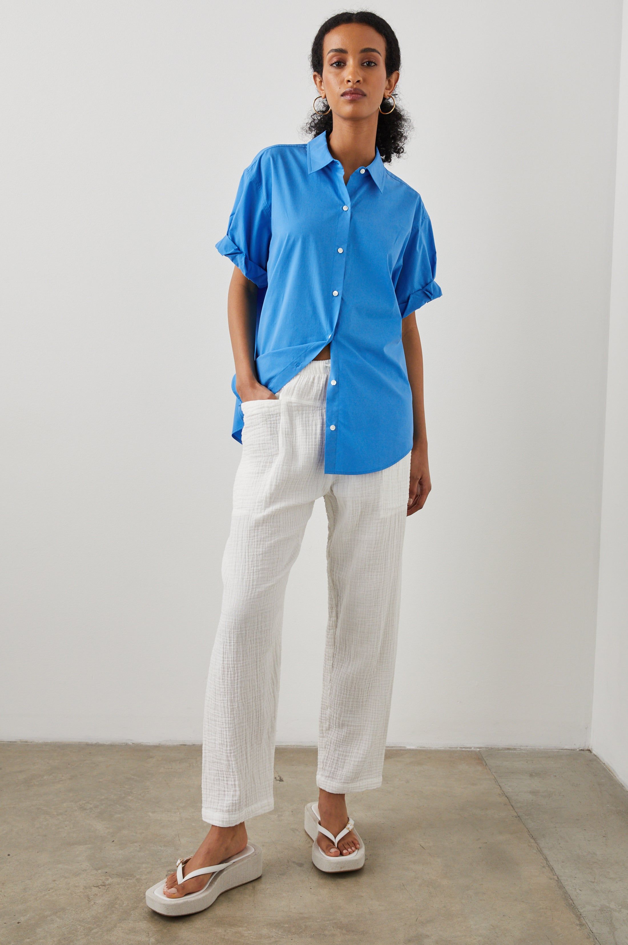 JOJO SHIRT - PACIFIC sold by Rails product image thumbnail 3