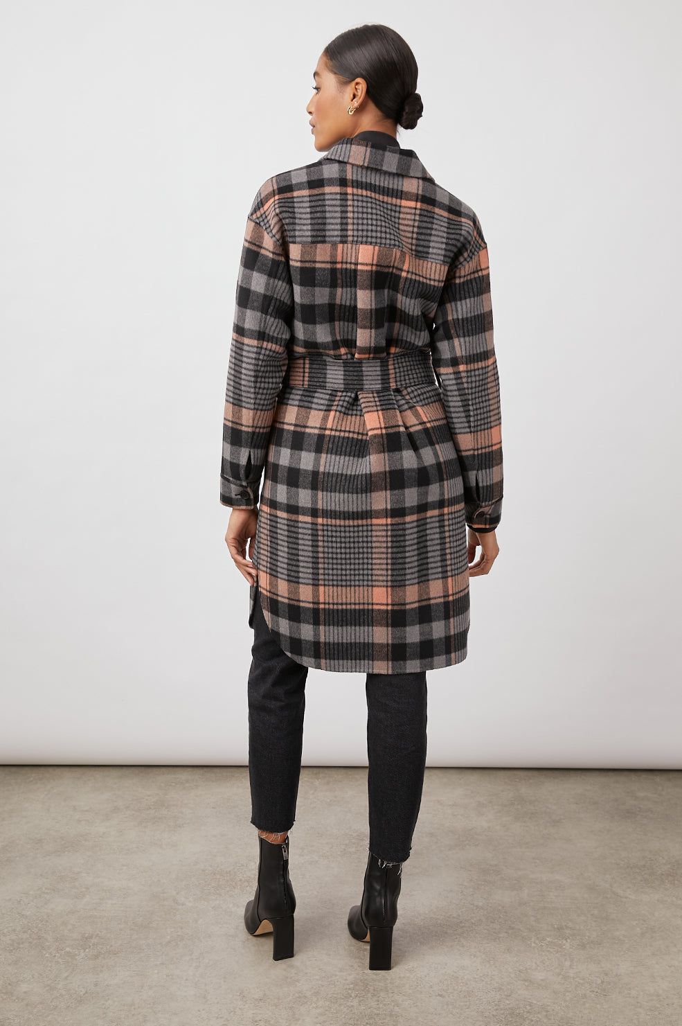 MELINA COAT - MANHATTAN PLAID sold by Rails product image thumbnail 6