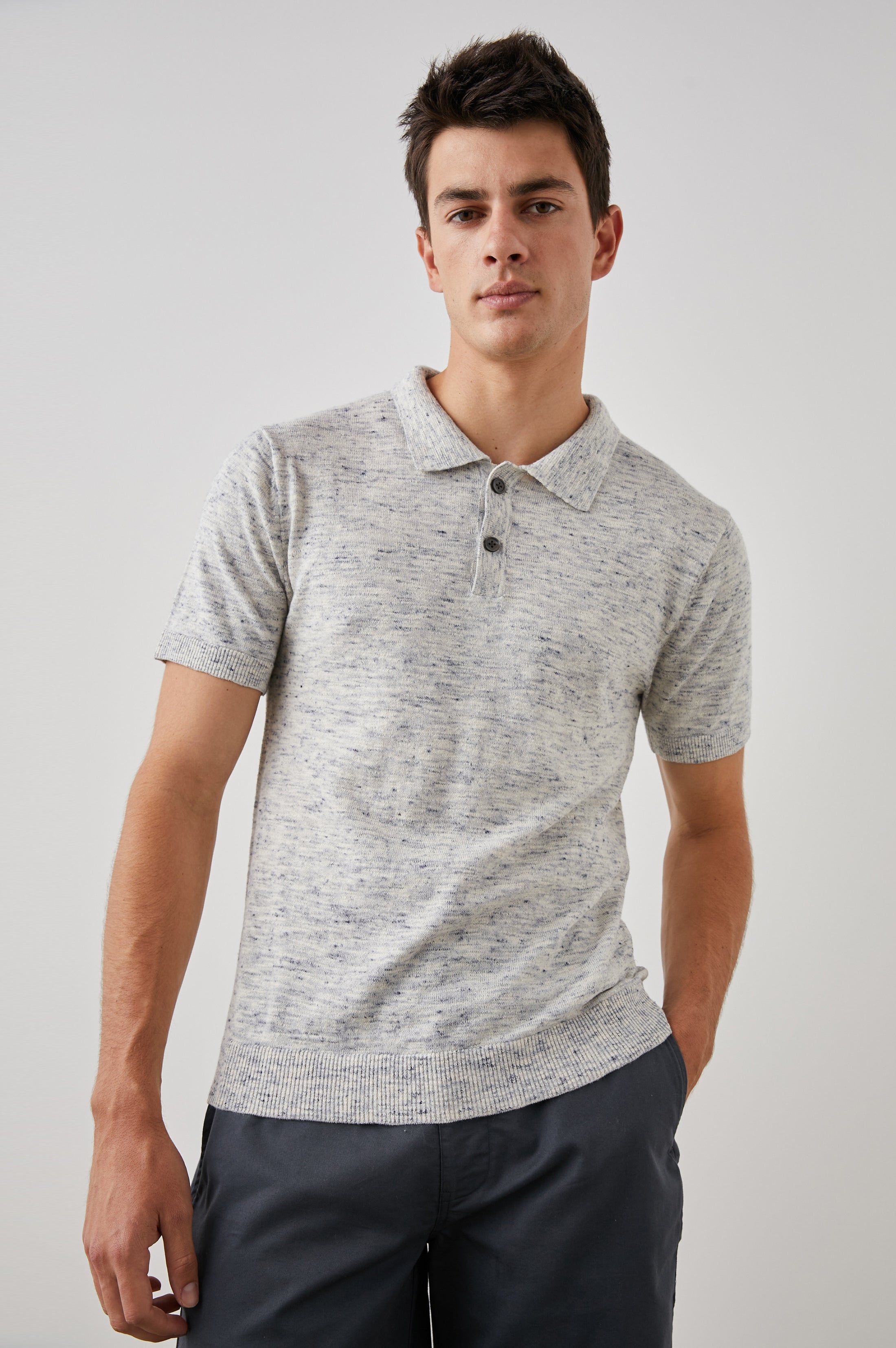 SHOREDITCH POLO SHIRT - MIAMI SAND sold by Rails