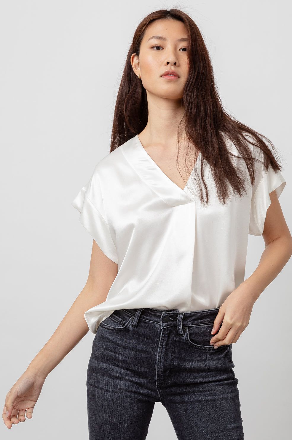 NALA TOP - IVORY sold by Rails product image thumbnail 3